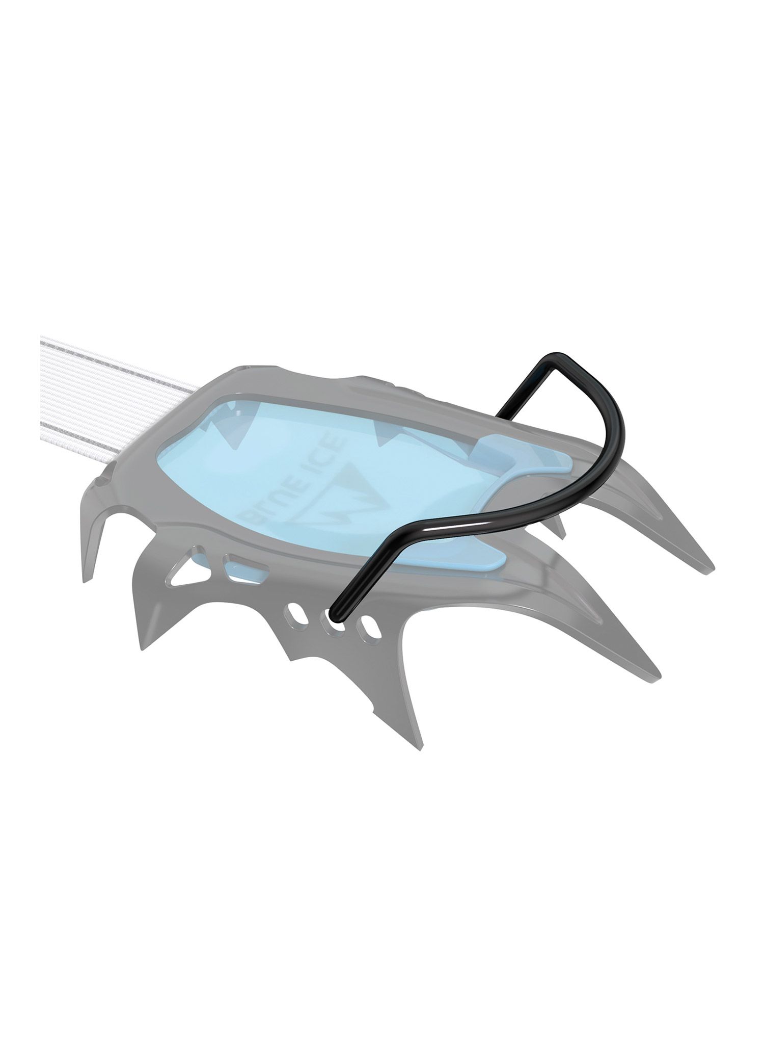 Steigeisen-Bindung Blue Ice Compact Toe Bails - black