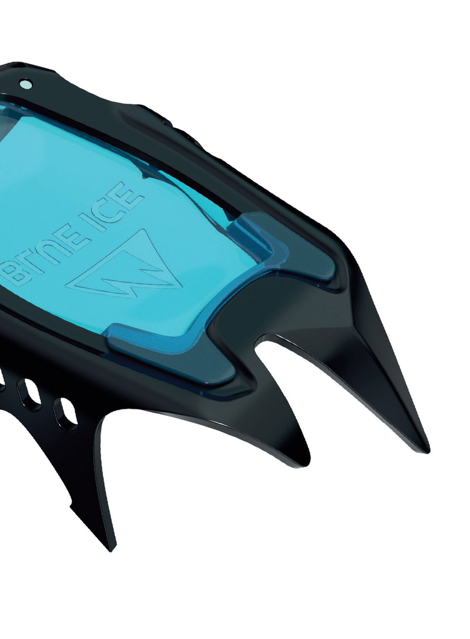 Steigeisen-Frontalzacken Blue Ice Harfang Mono Front Rail  - black
