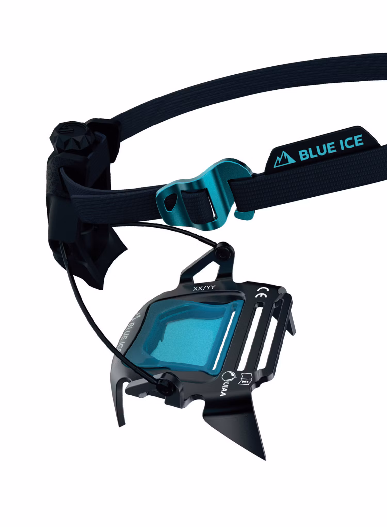 Steigeisen-Bindung Blue Ice Harfang Steel Heel - black
