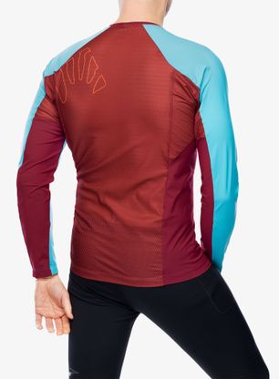 Laufpullover Karpos Lavaredo Jersey LS - pomegranade/larkspur