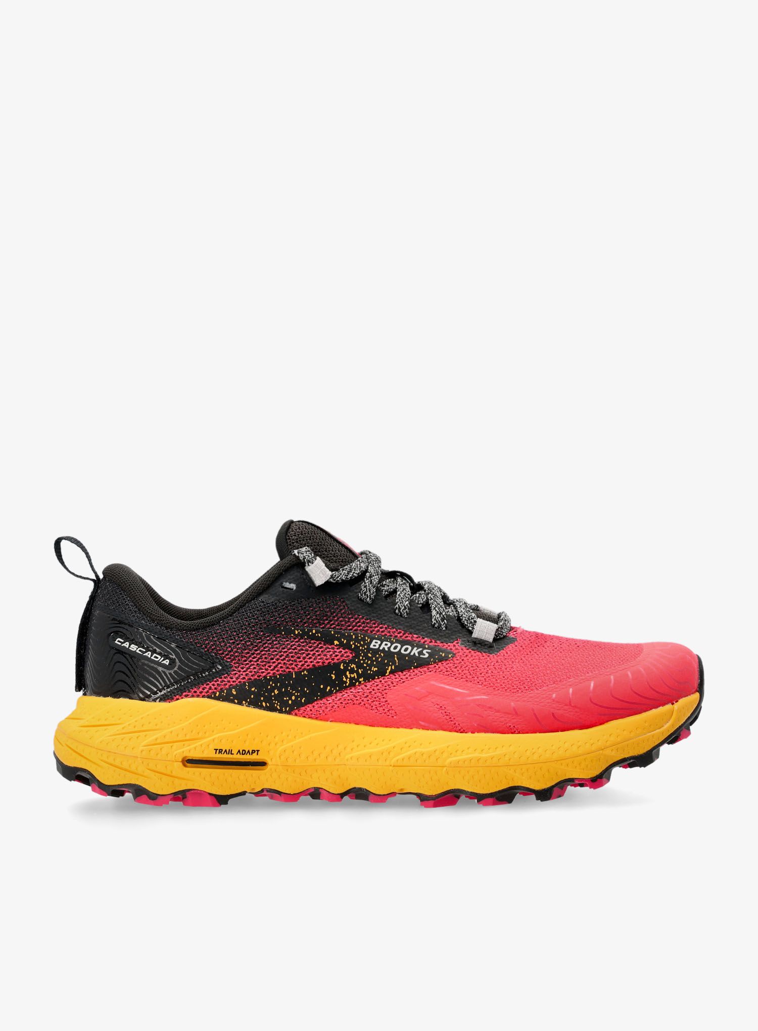 Laufschuhe Damen Brooks Cascadia 17 - diva pink/black/lemon