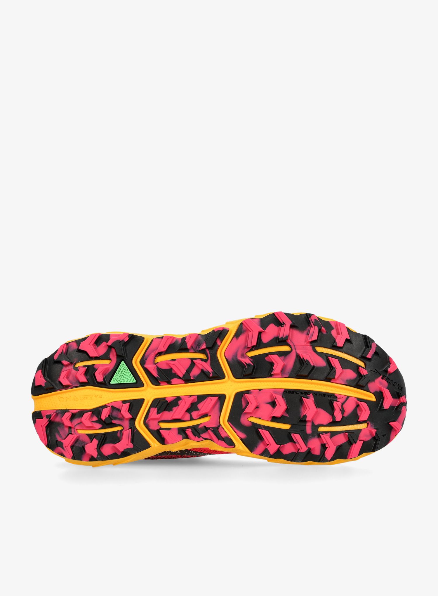 Laufschuhe Damen Brooks Cascadia 17 - diva pink/black/lemon