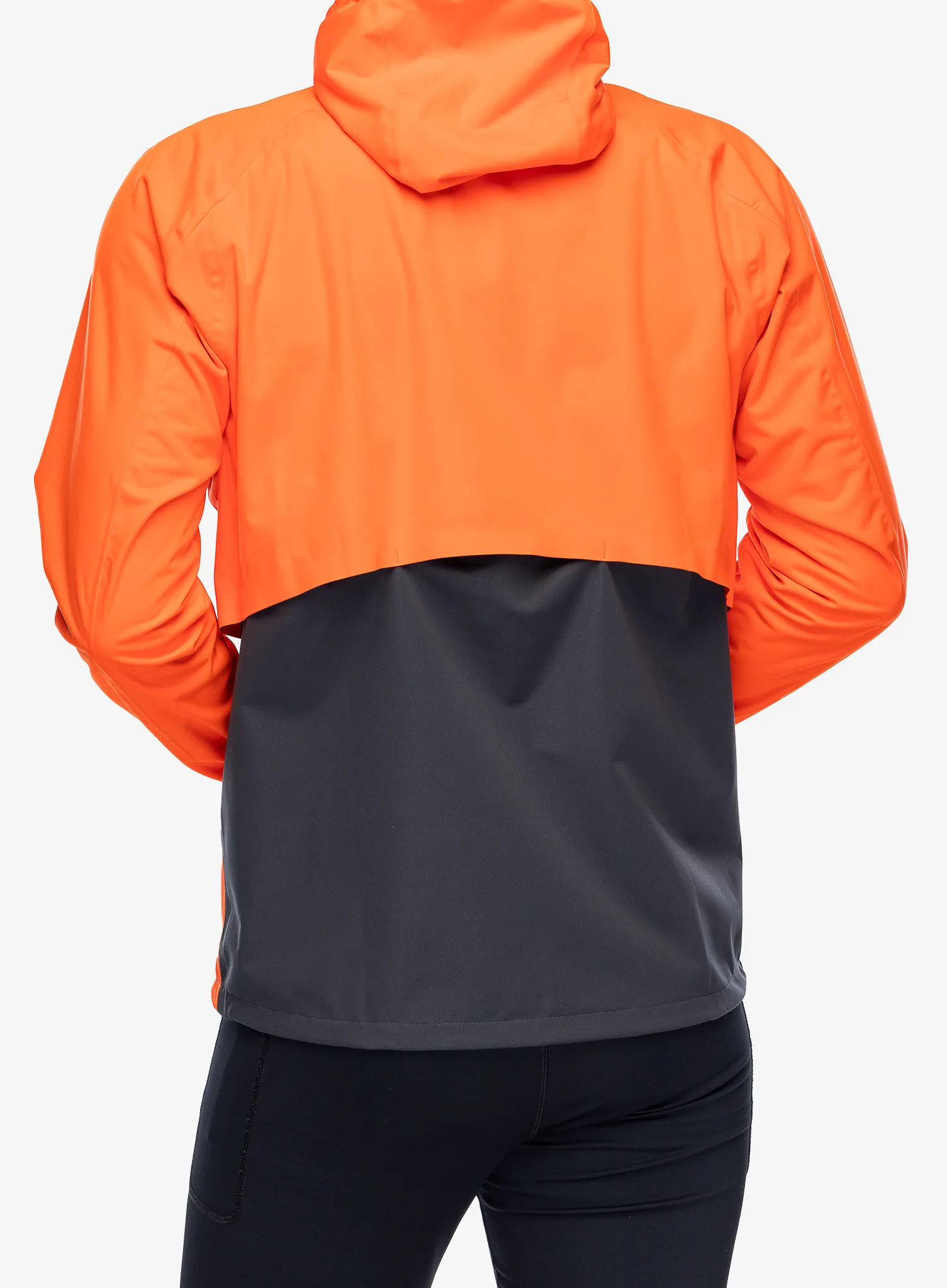 Regenjacke Brooks High Point Waterproof Jacket - cherry tomato/phantom grey