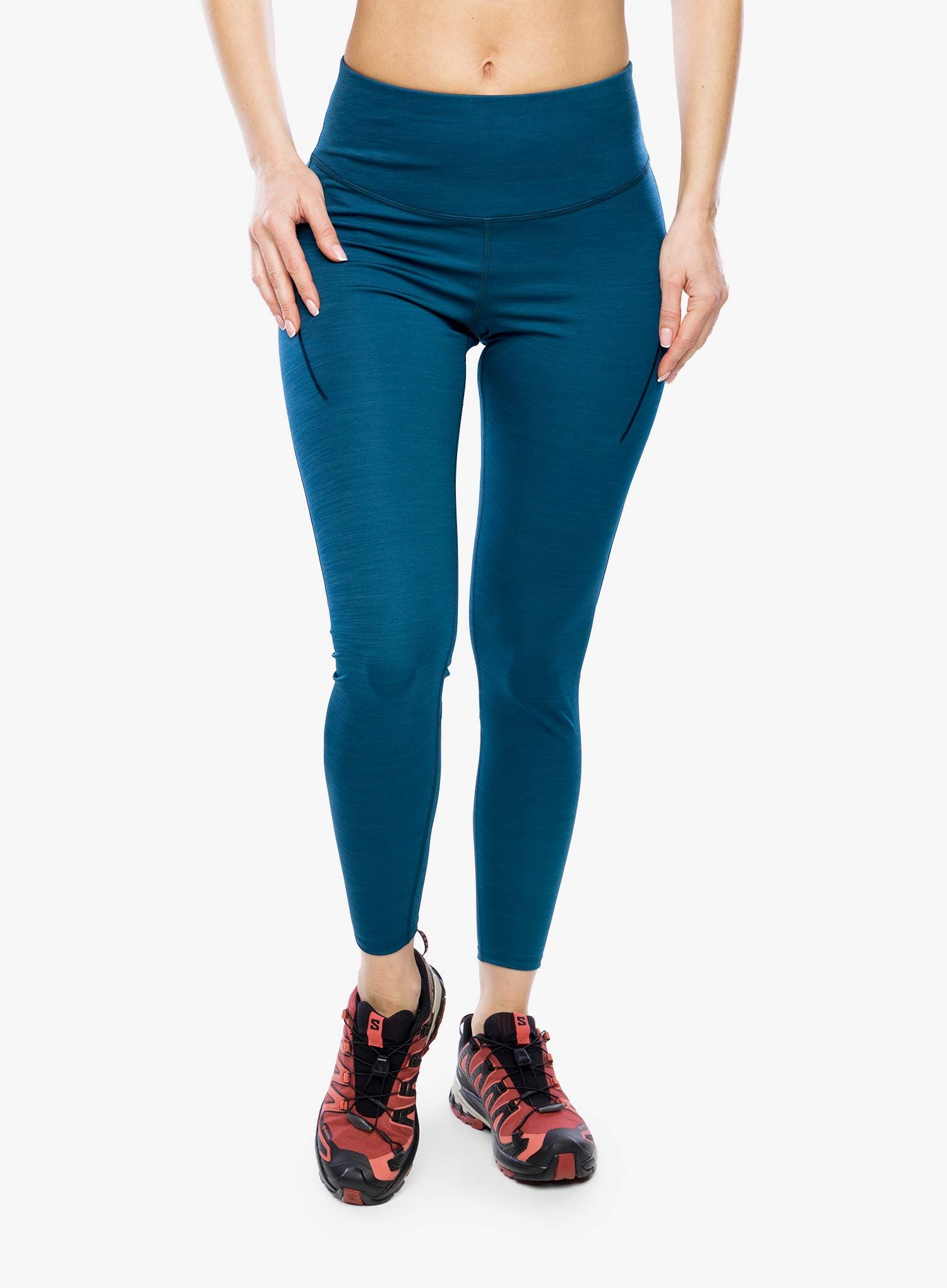 Leggings Damen Brooks Spark Tight - htr ocean drive