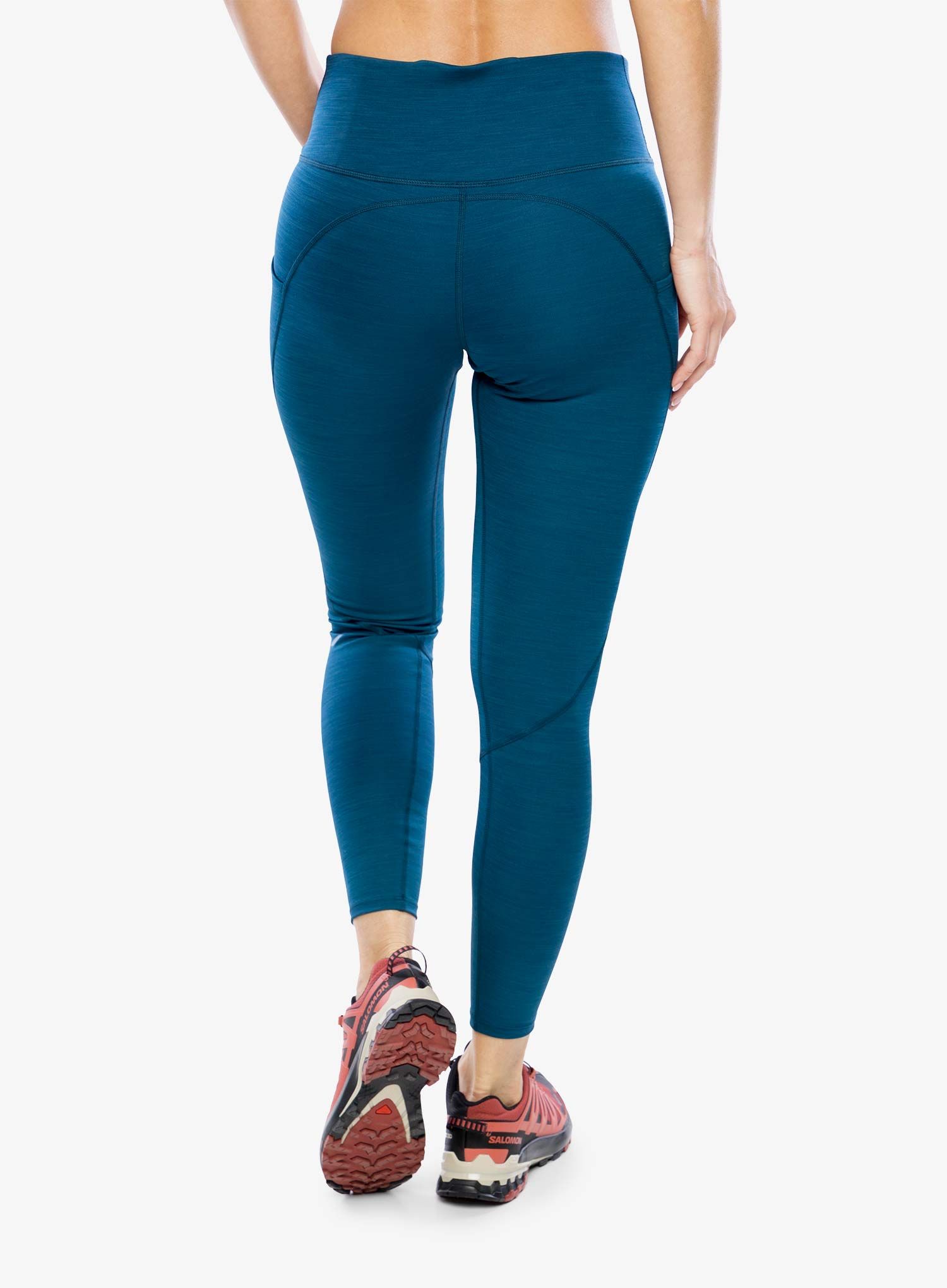 Leggings Damen Brooks Spark Tight - htr ocean drive