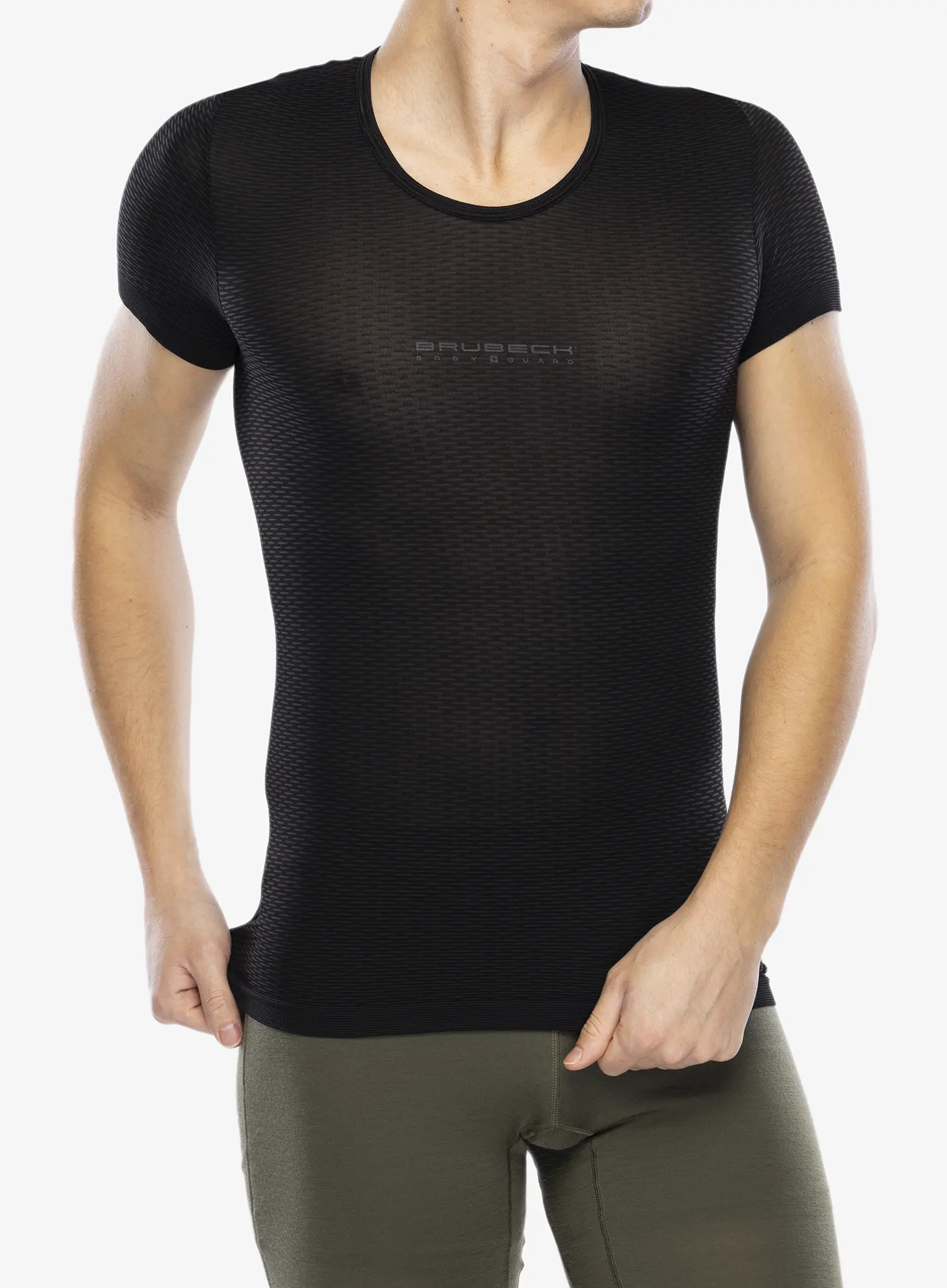Funktionsshirt Herren Brubeck Base Layer T-Shirt - graphite