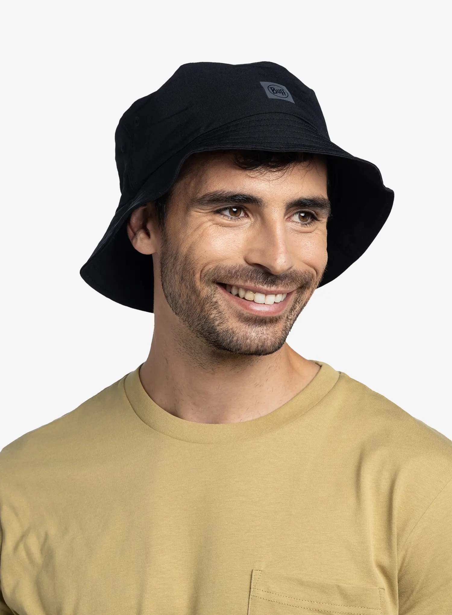 Hut Buff Adventure Bucket Hat - solid black