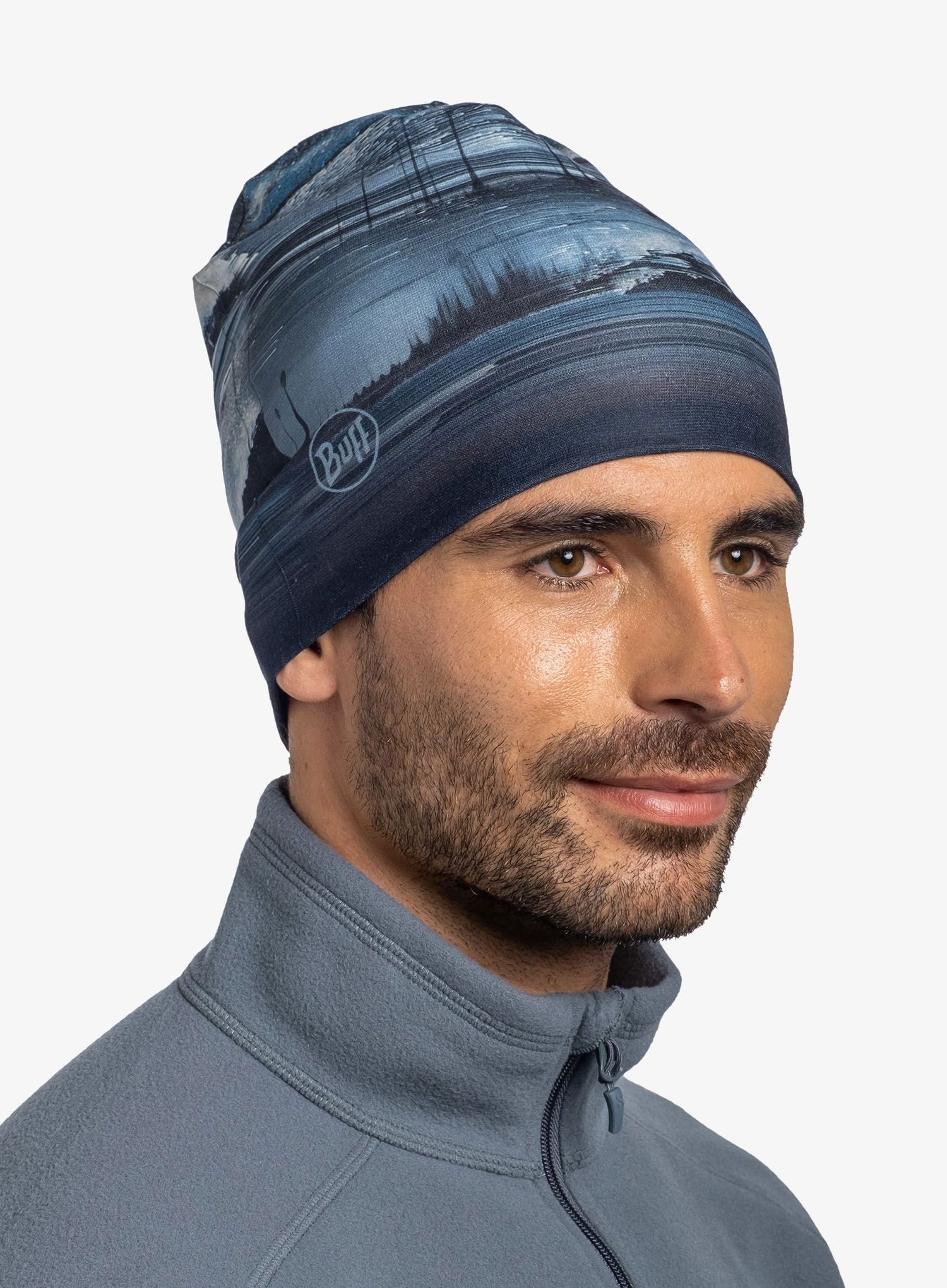 Funktionsmütze Buff Ecostretch Beanie - oser blue