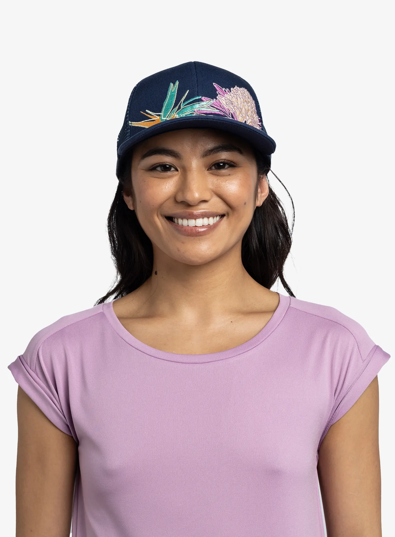 Cap Buff Explore Trucker Cap - satry indigo