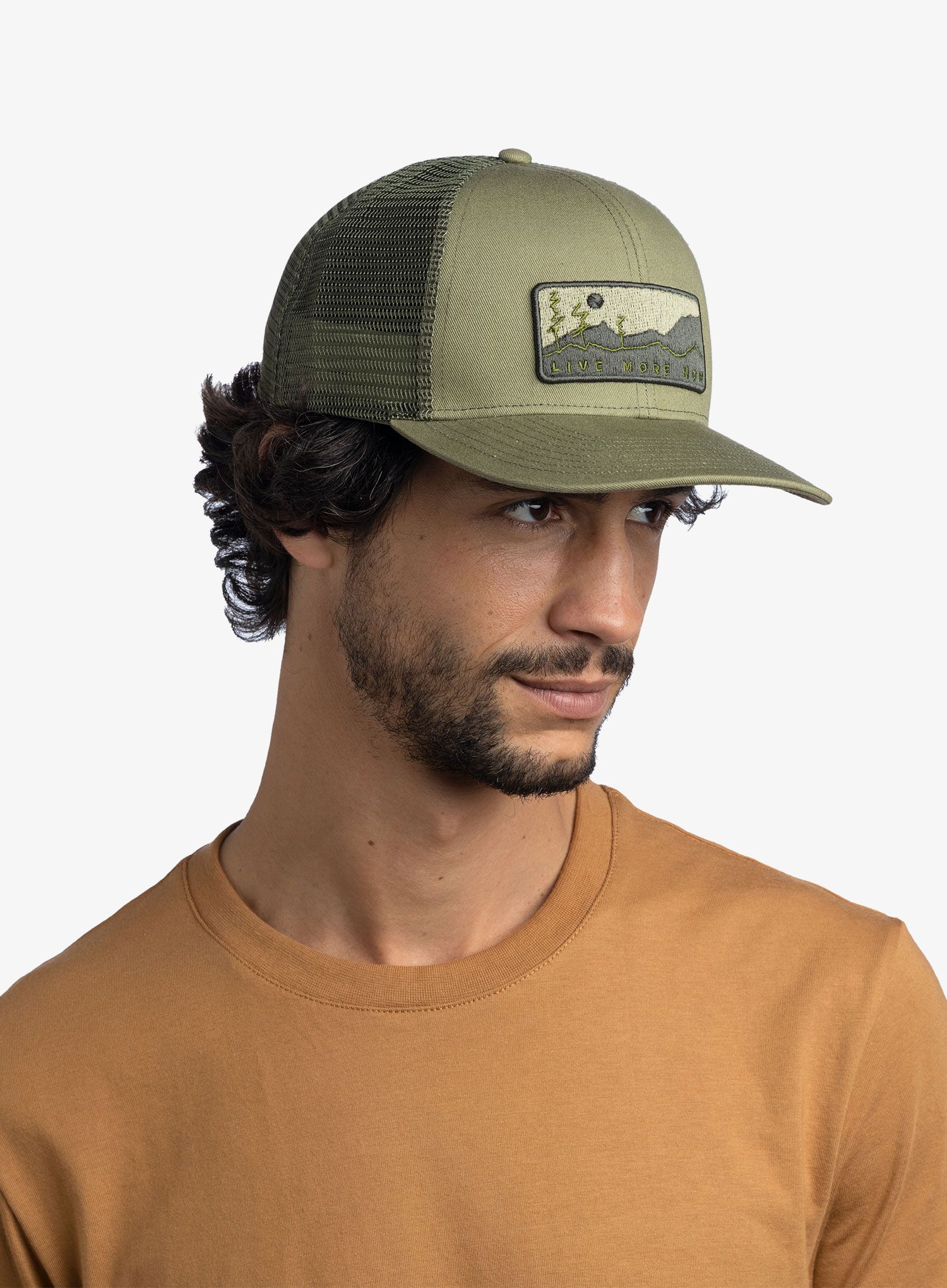 Cap Buff Explore Trucker Cap - wate forest