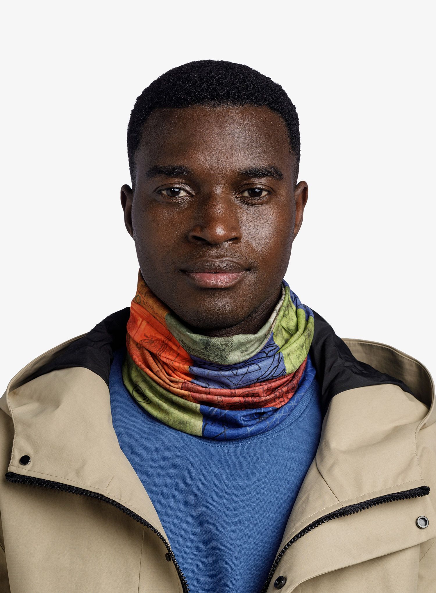Multifunktionstuch Buff Original EcoStretch - temple multi