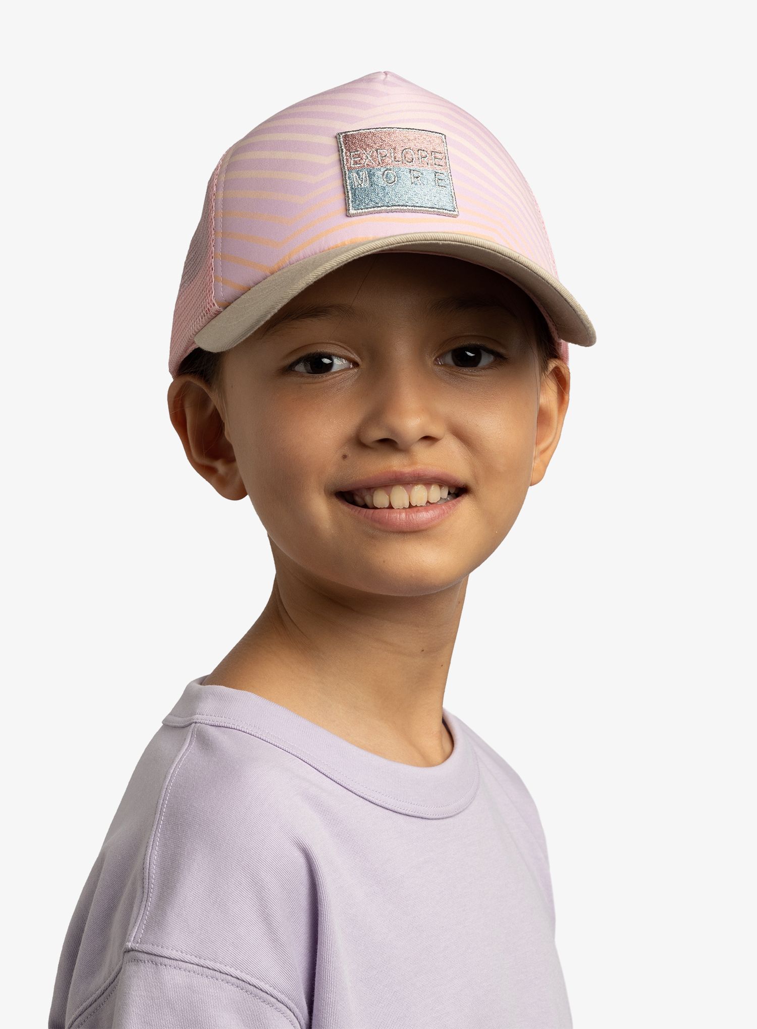 Cap Buff Trucker Cap Kid - katsy orchid