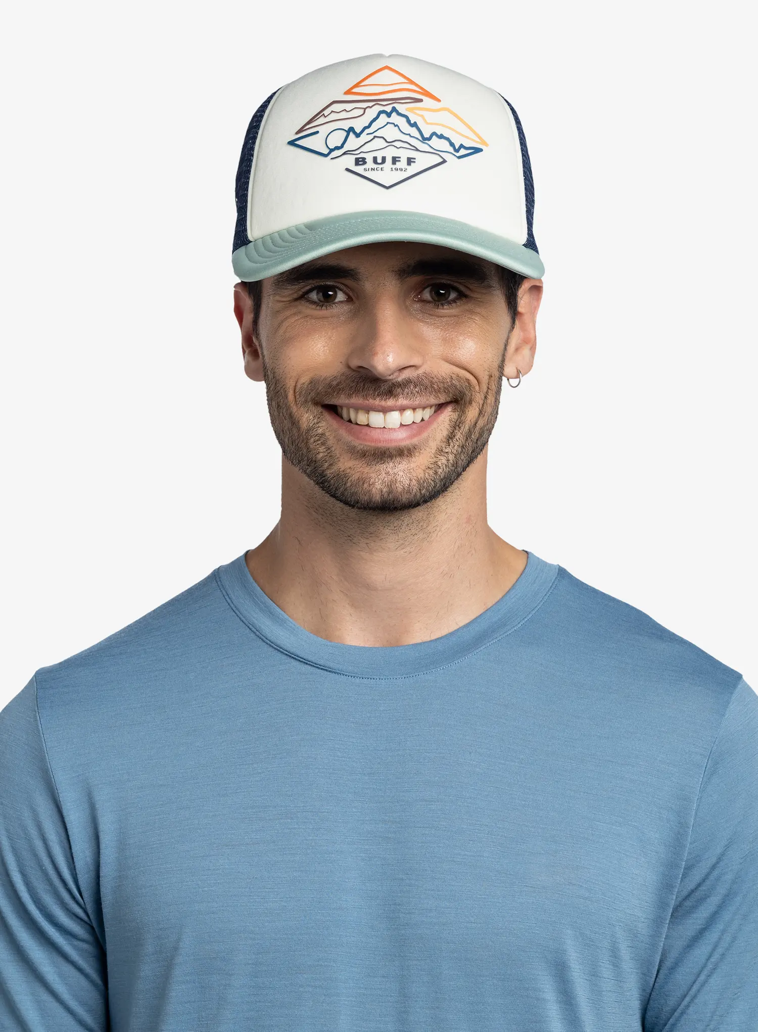 Cap Buff Trucker Cap - luster flint