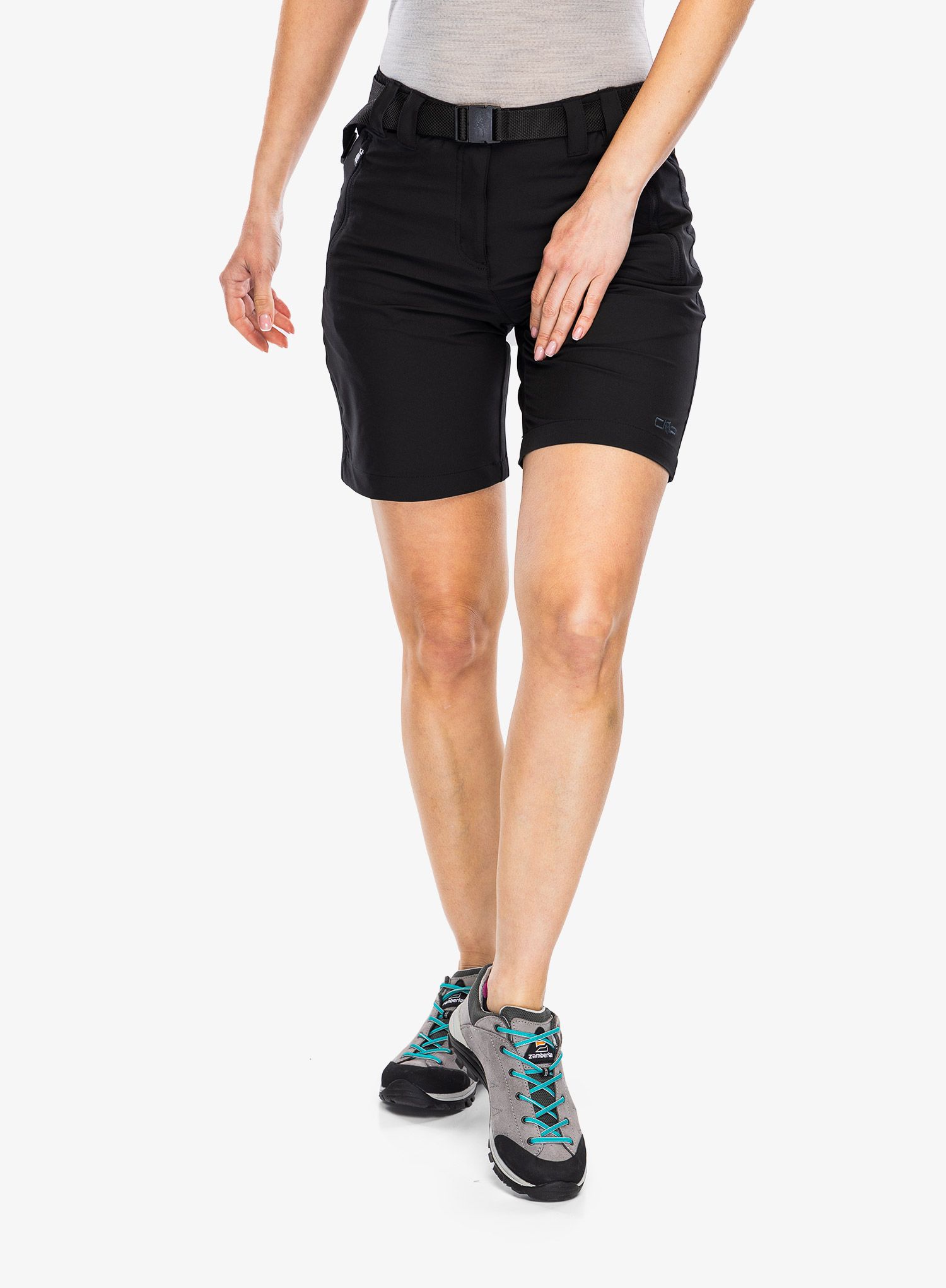 Kurze Hosen Damen CMP Allegra Bermuda - black