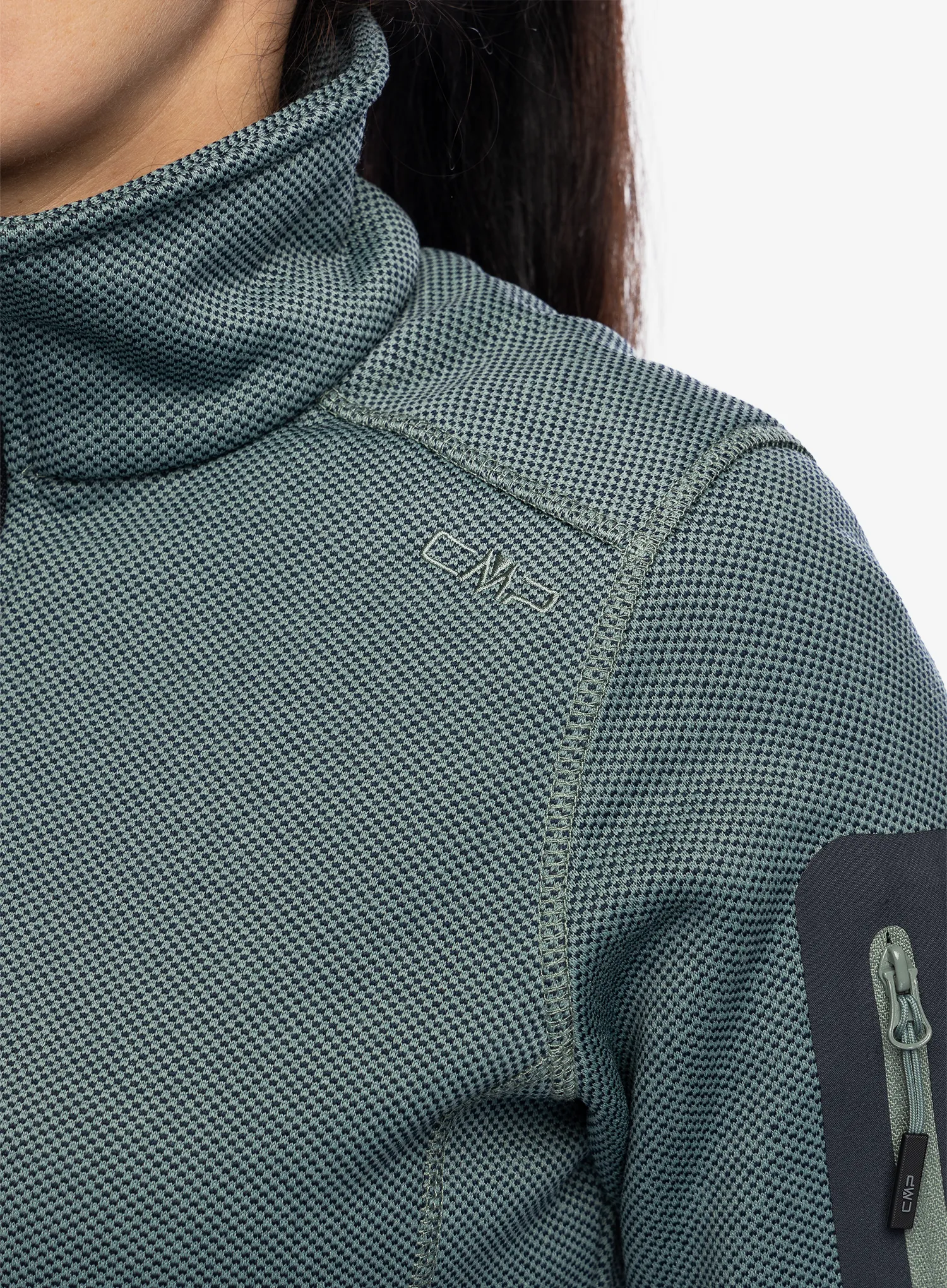 Fleecepullover Damen CMP Haze Jacket - mineral