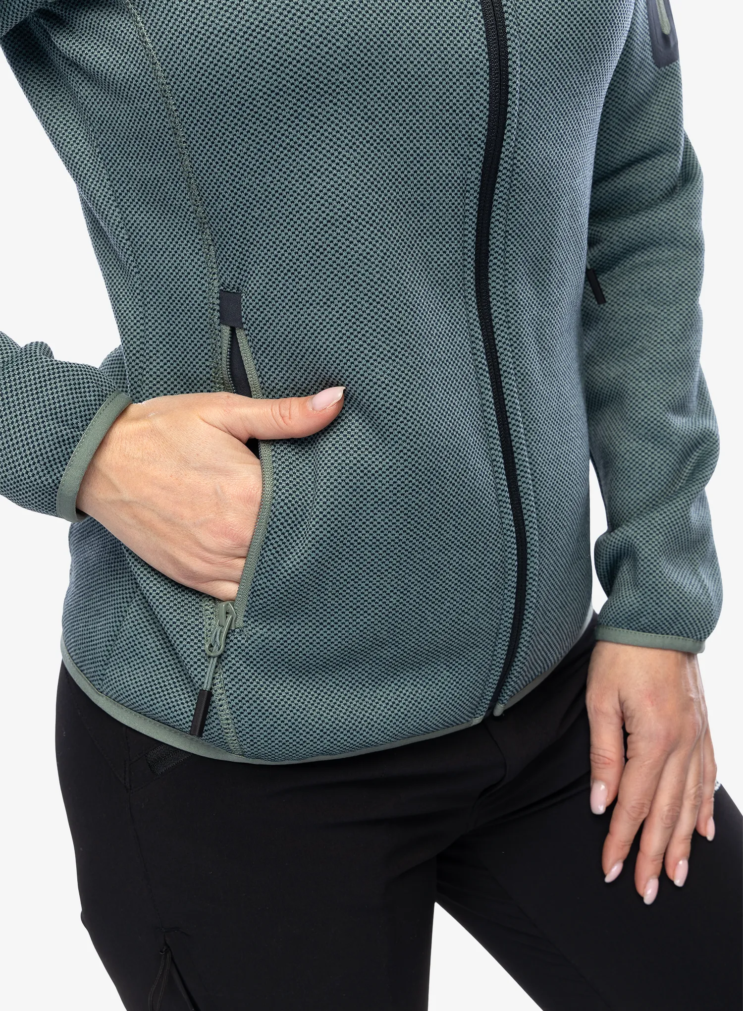 Fleecepullover Damen CMP Haze Jacket - mineral