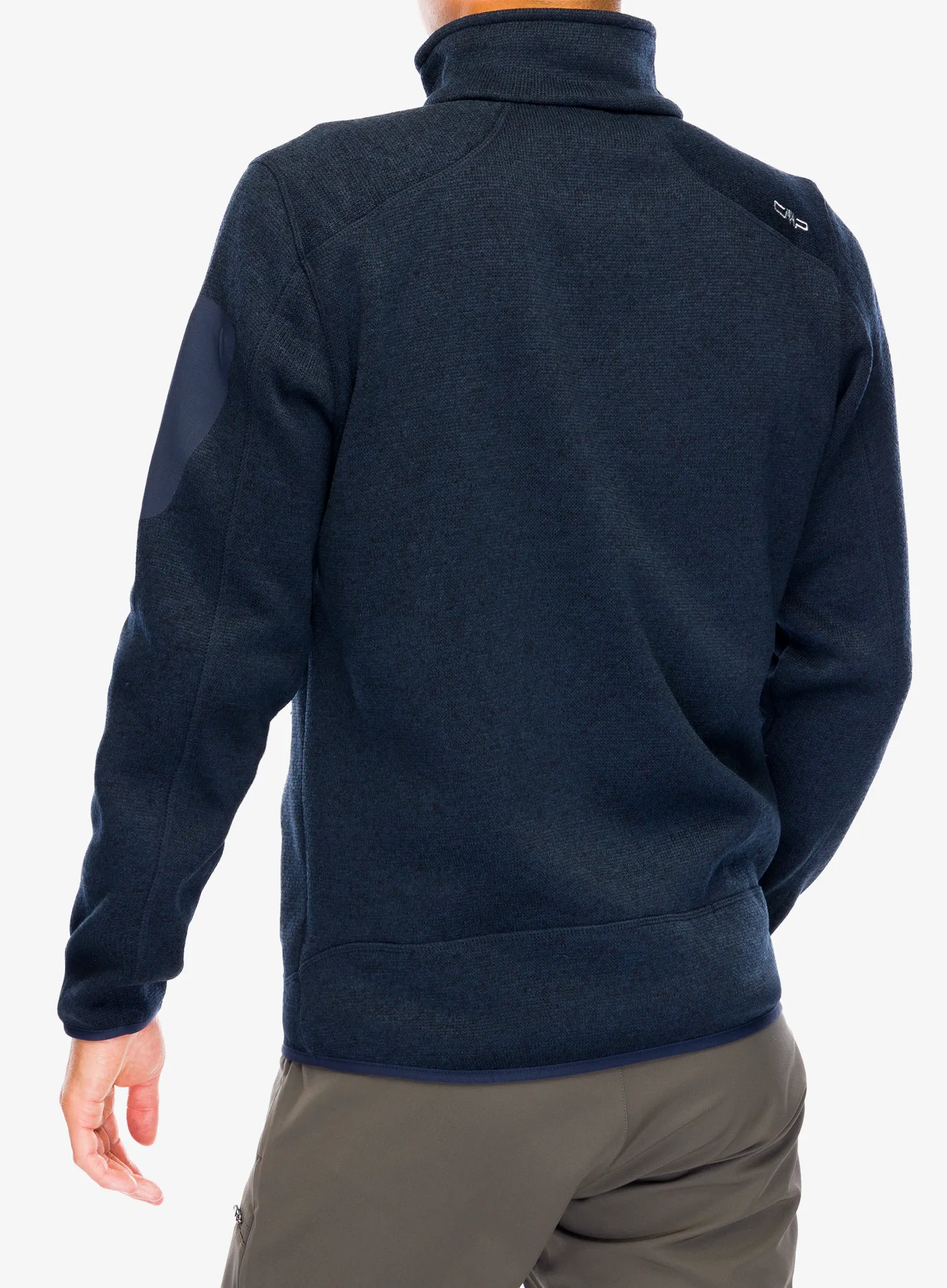 Fleecepullover CMP Perl Jacket Knitted - b.blue/antracite