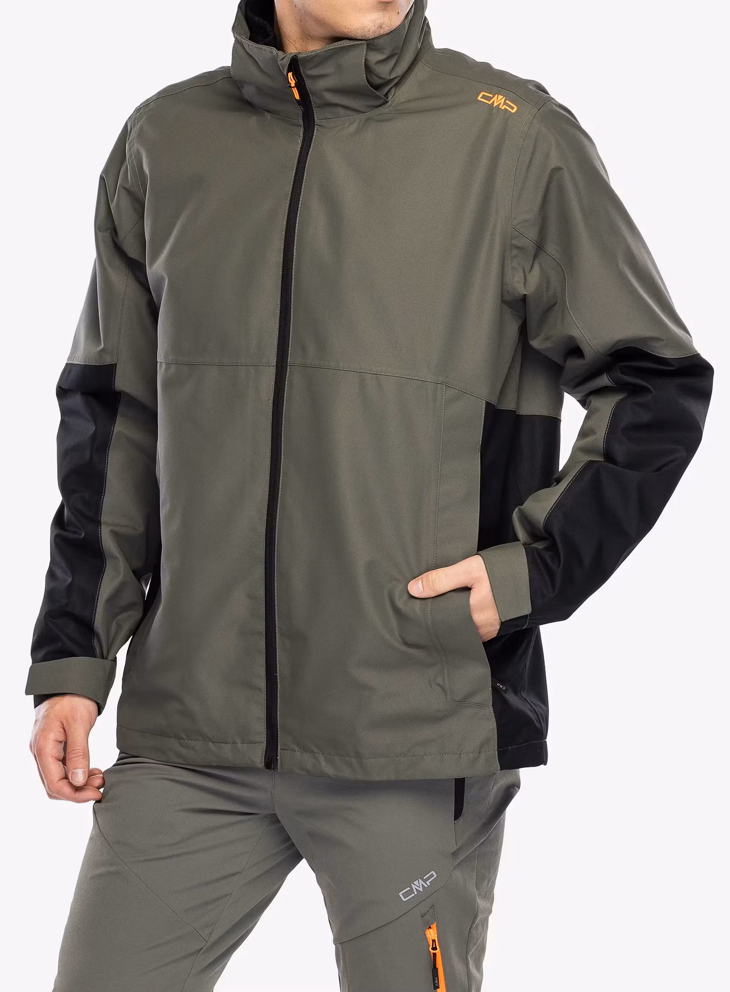 3-in-1 Jacke CMP Starve - olive/nero
