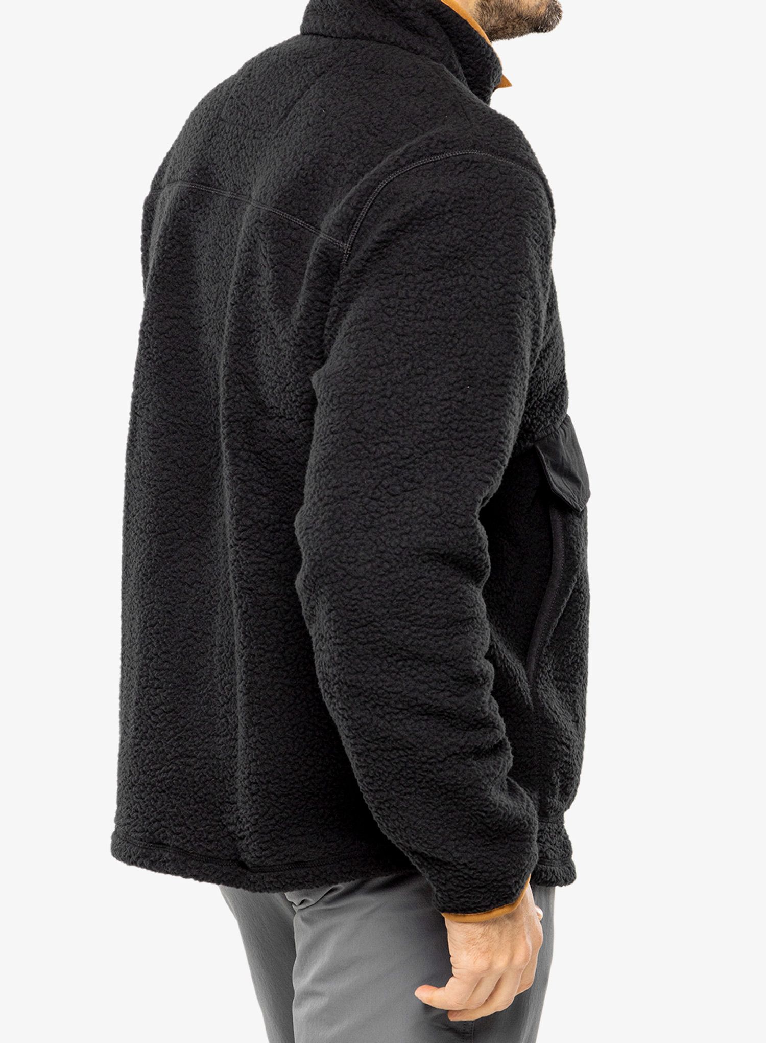 Fleecepullover Carhartt Relaxed Fit Fleece Pullover - black