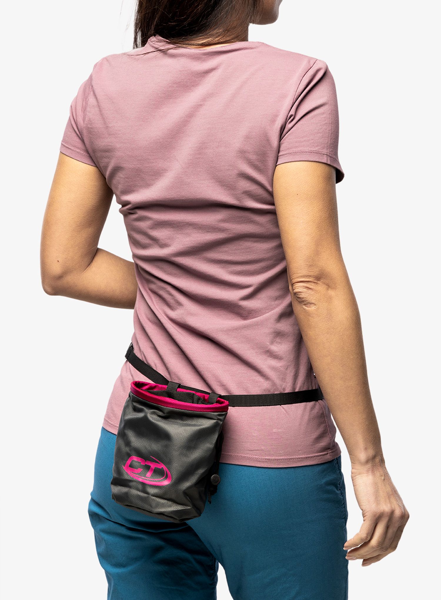 Chalkbag Climbing Technology/SKYLOTEC Cylinder - anthracite/cyclamen