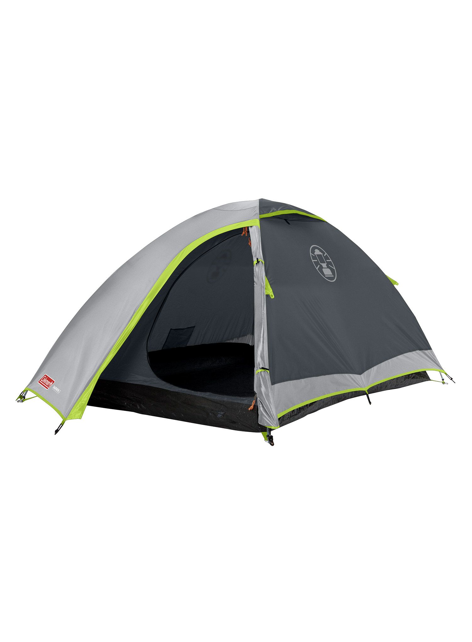 3-Personen-Zelt Coleman Darwin 3 - grey/green