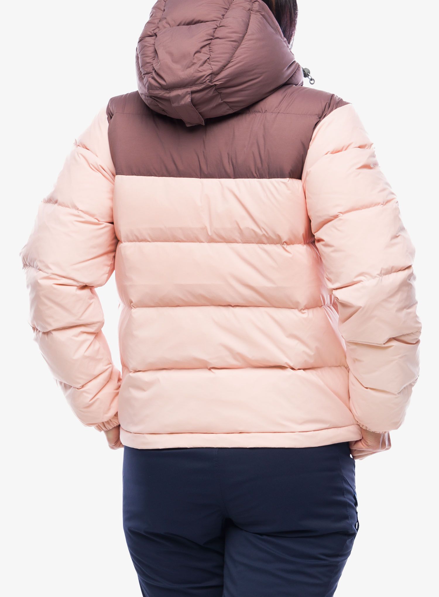 Winterjacke Damen Columbia Bulo Point II Down Jacket - dusty pink/basalt crinkle