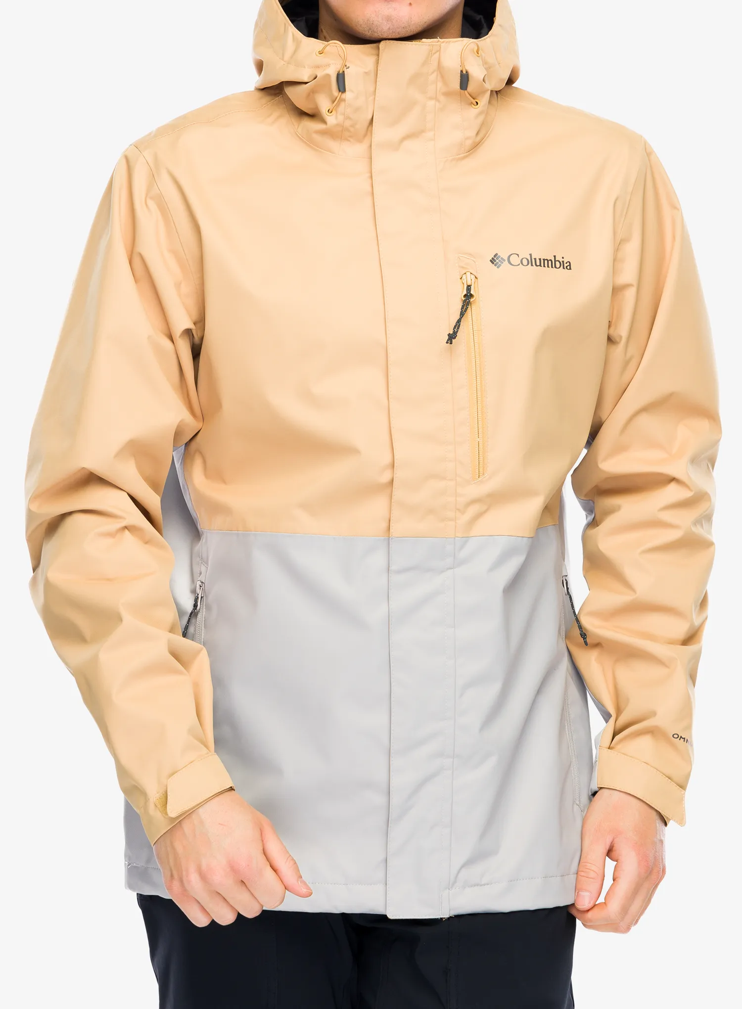 Regenjacke Columbia Hikebound Jacket - light camel/flint grey