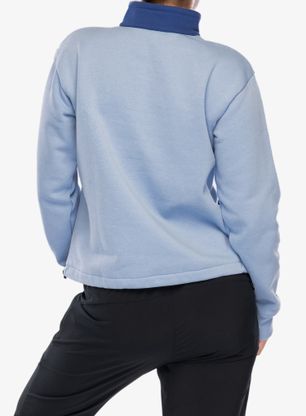 Pullover Damen Columbia Lodge Quarter Zip - whisper/eve/nocturnal