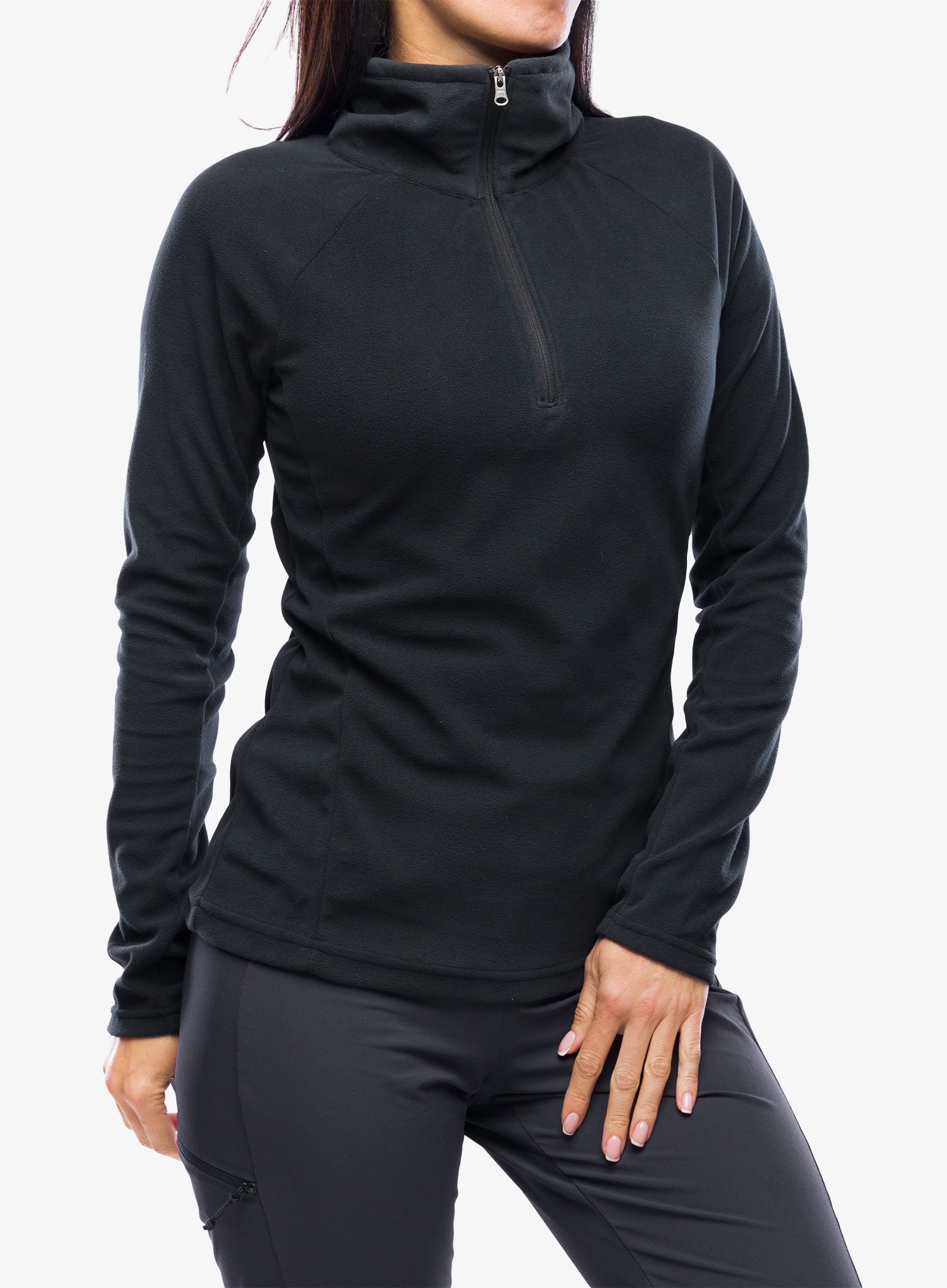 Pullover Damen Columbia Glacial IV 1/2 Zip - black