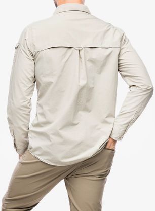 Reisehemd Craghoppers NosiLife Adventure LS Shirt III - parchment