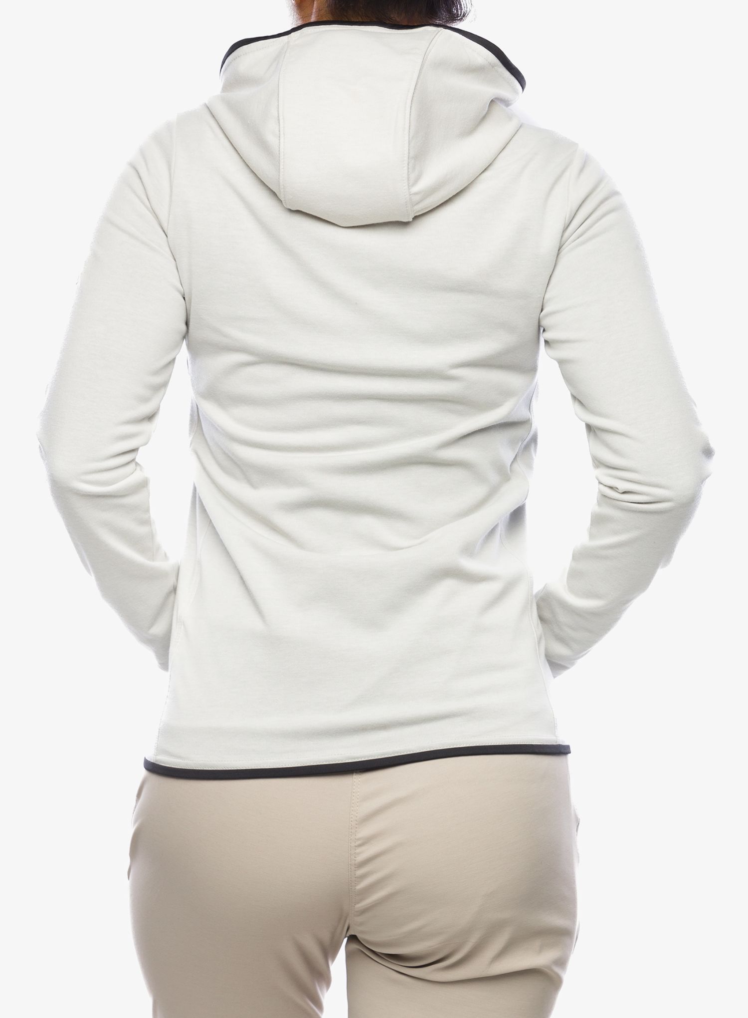 Hoodie Damen Craghoppers NosiLife Afia Hooded Jacket - light grey marl