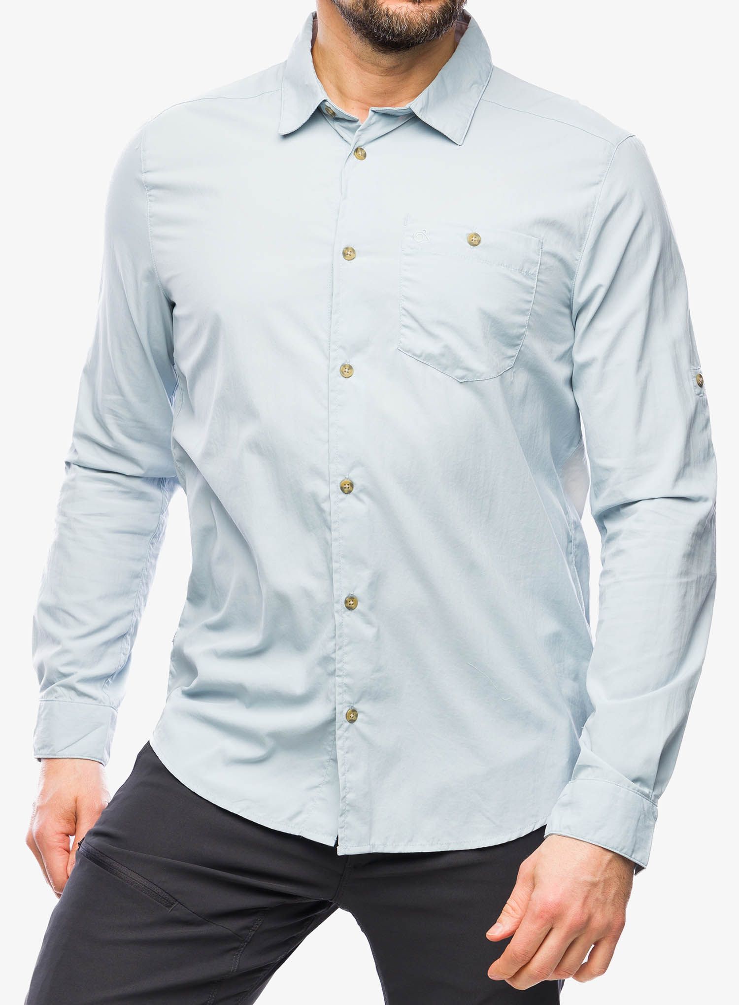 Reisehemd Craghoppers NosiLife Nuoro LS Shirt II - niagra blue