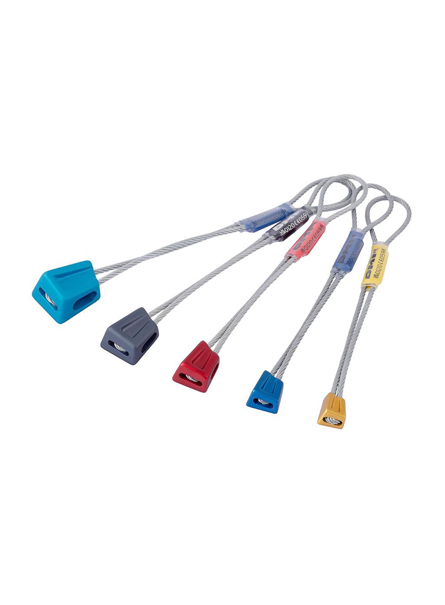 Klemmkeile DMM HB Alloy Offset Set 7-11 - assorted