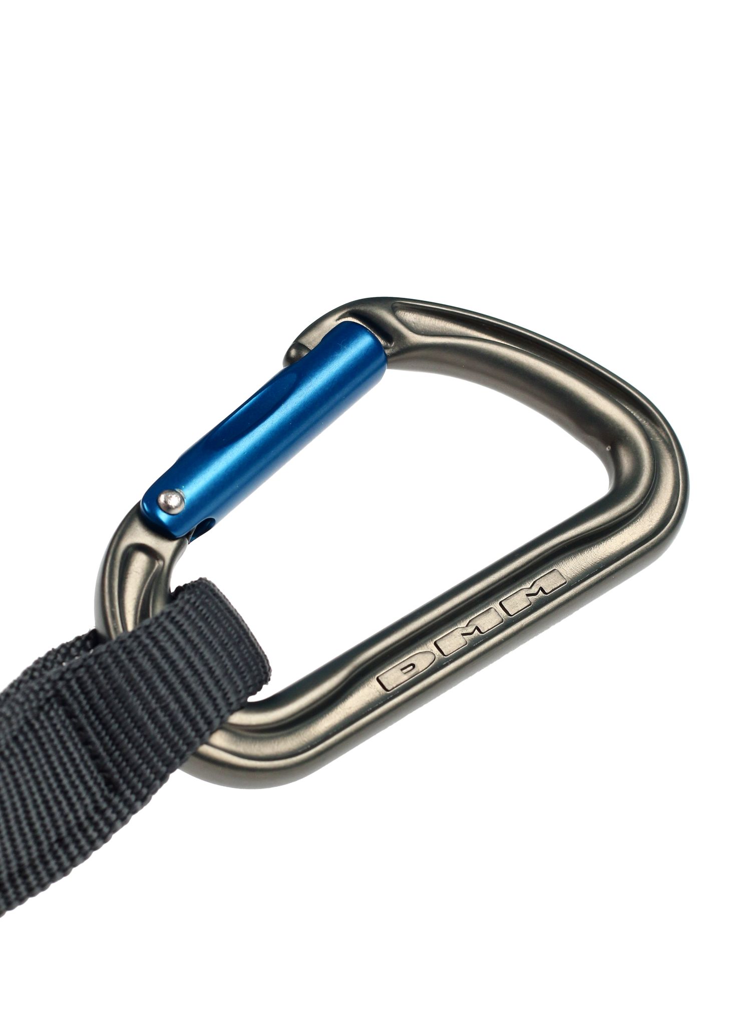 Express-Set DMM Shadow Quickdraw 18 cm - titanium/blue