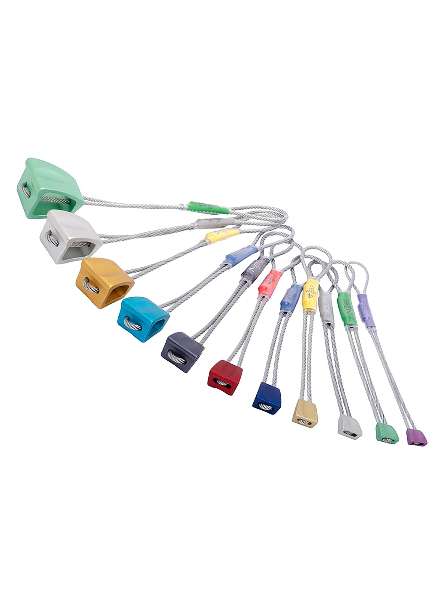 Klemmkeile DMM Wallnut Set 1-11 - assorted