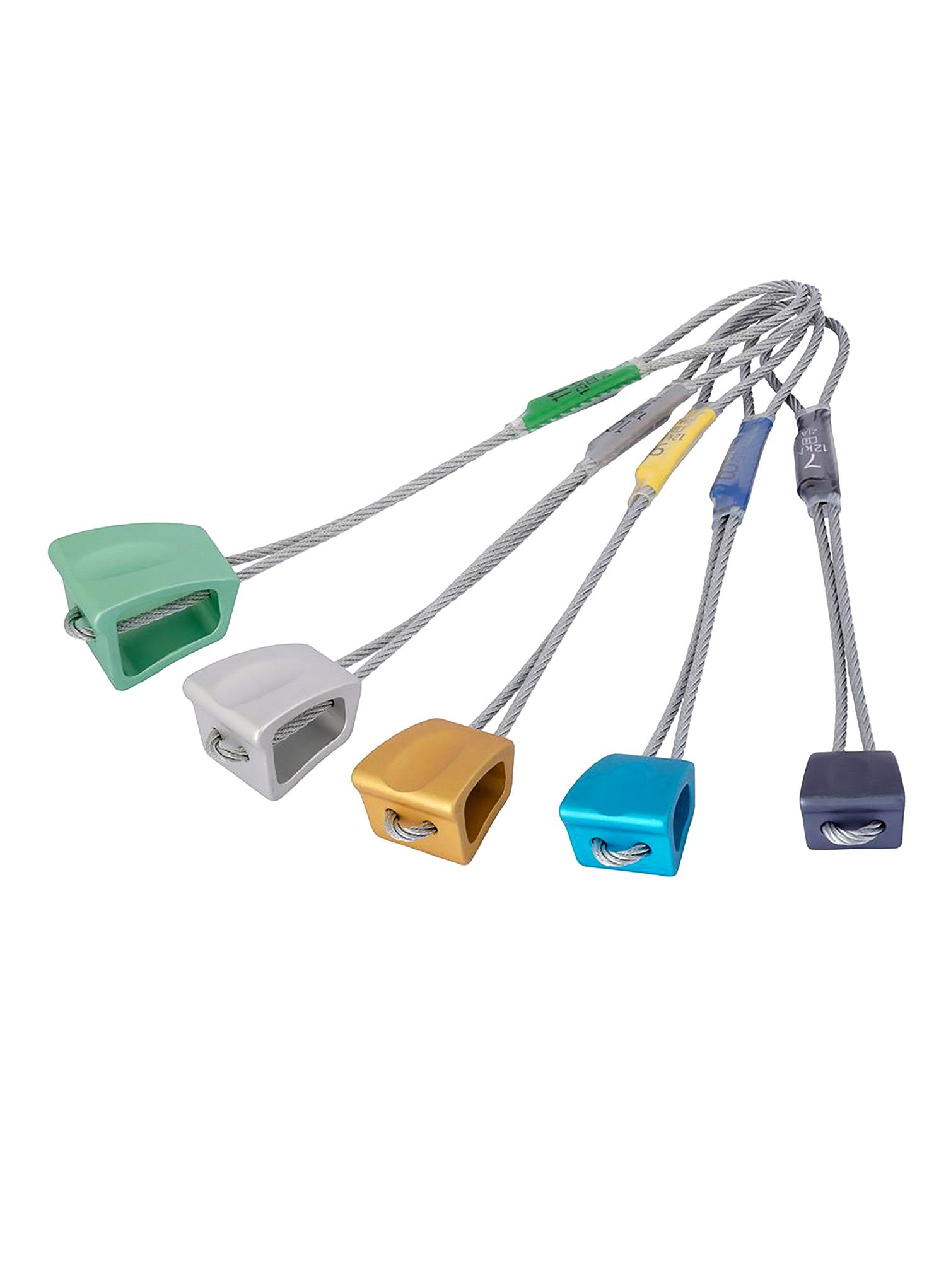 Klemmkeile DMM Wallnut Set 7-11 - assorted