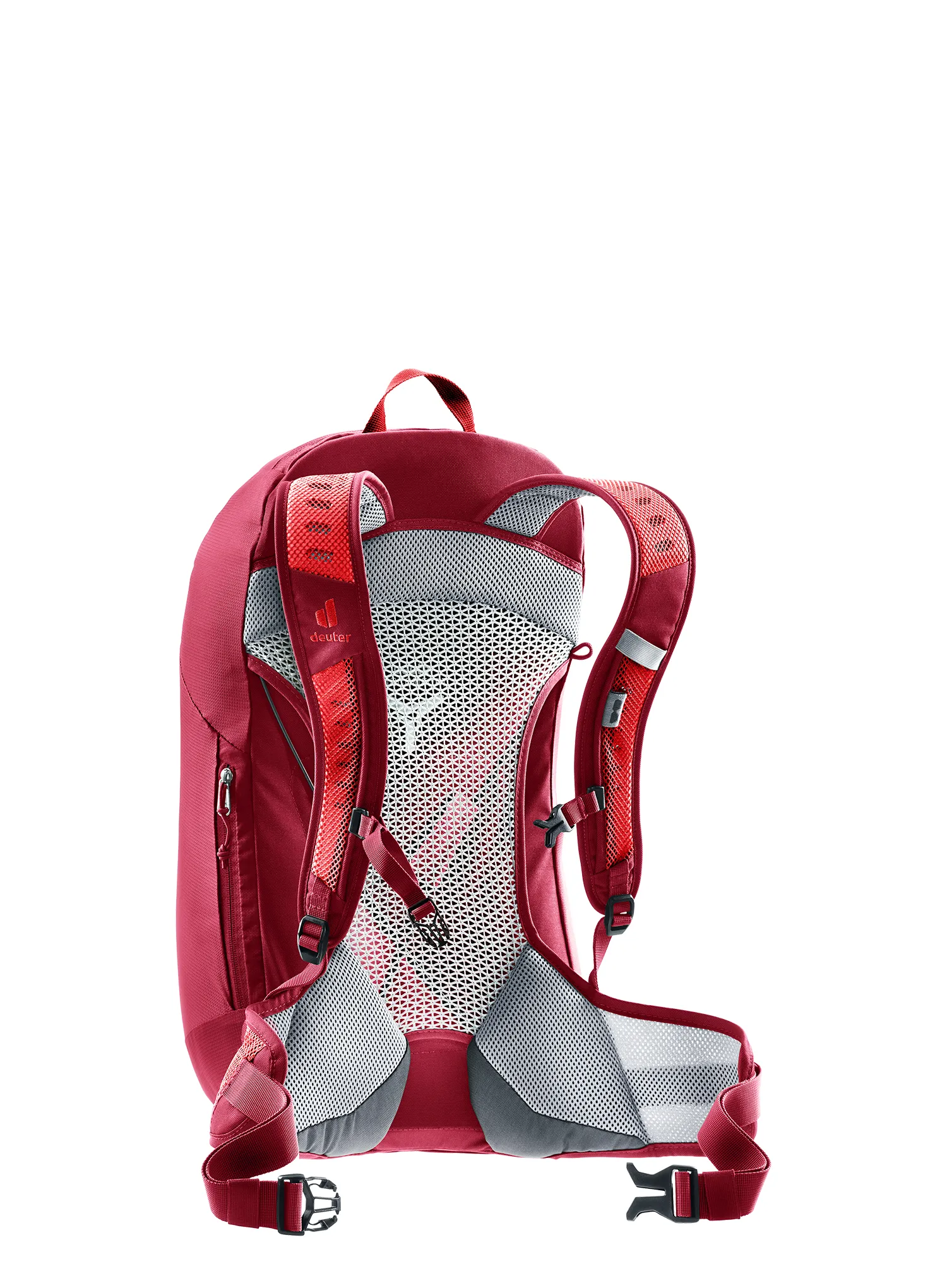 Rucksack mit Netzrücken Deuter AC Lite 23 - cherry/masala