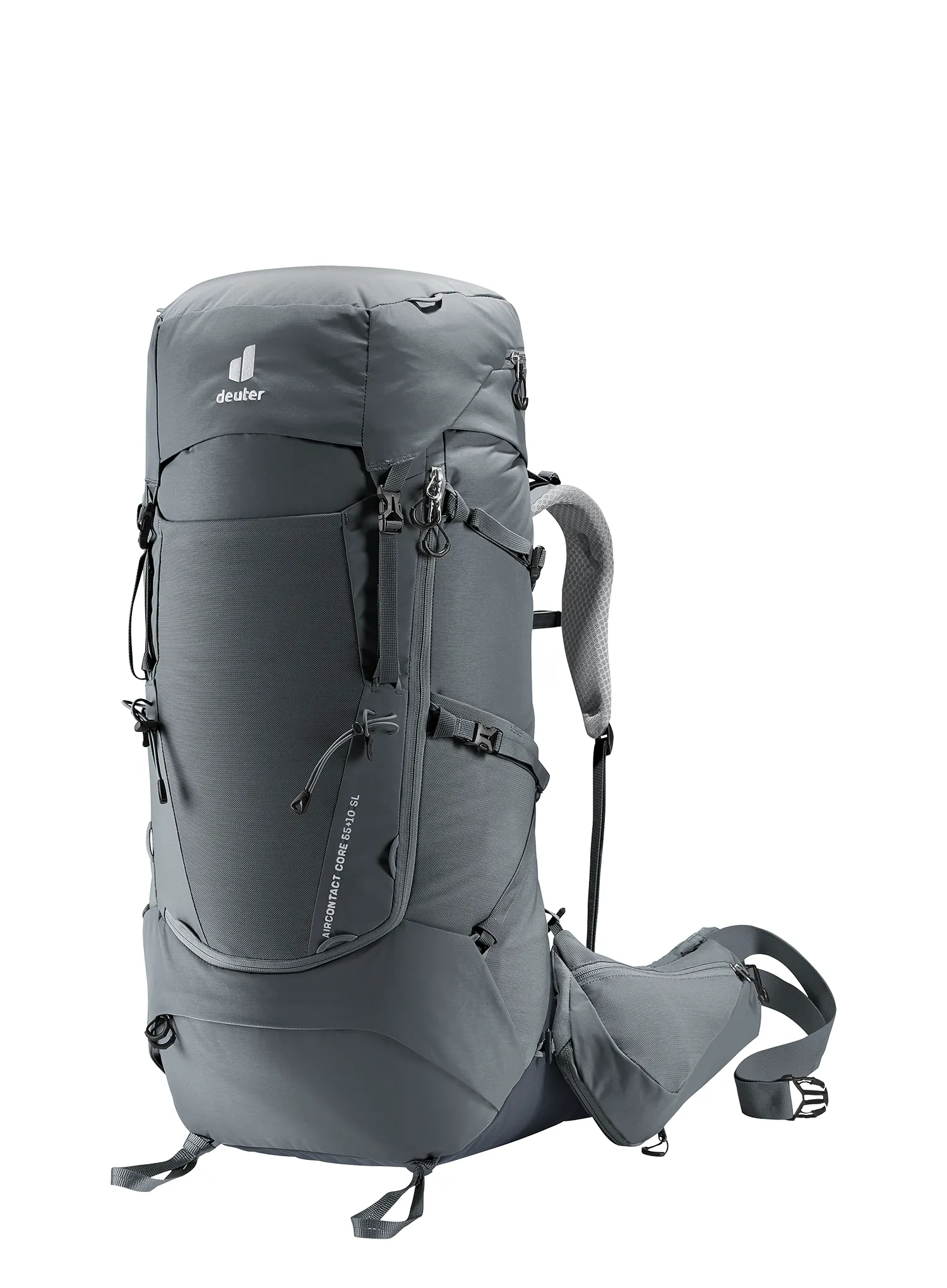 Trekkingrucksack Damen Deuter Aircontact Core 55 + 10 SL - graphite/black