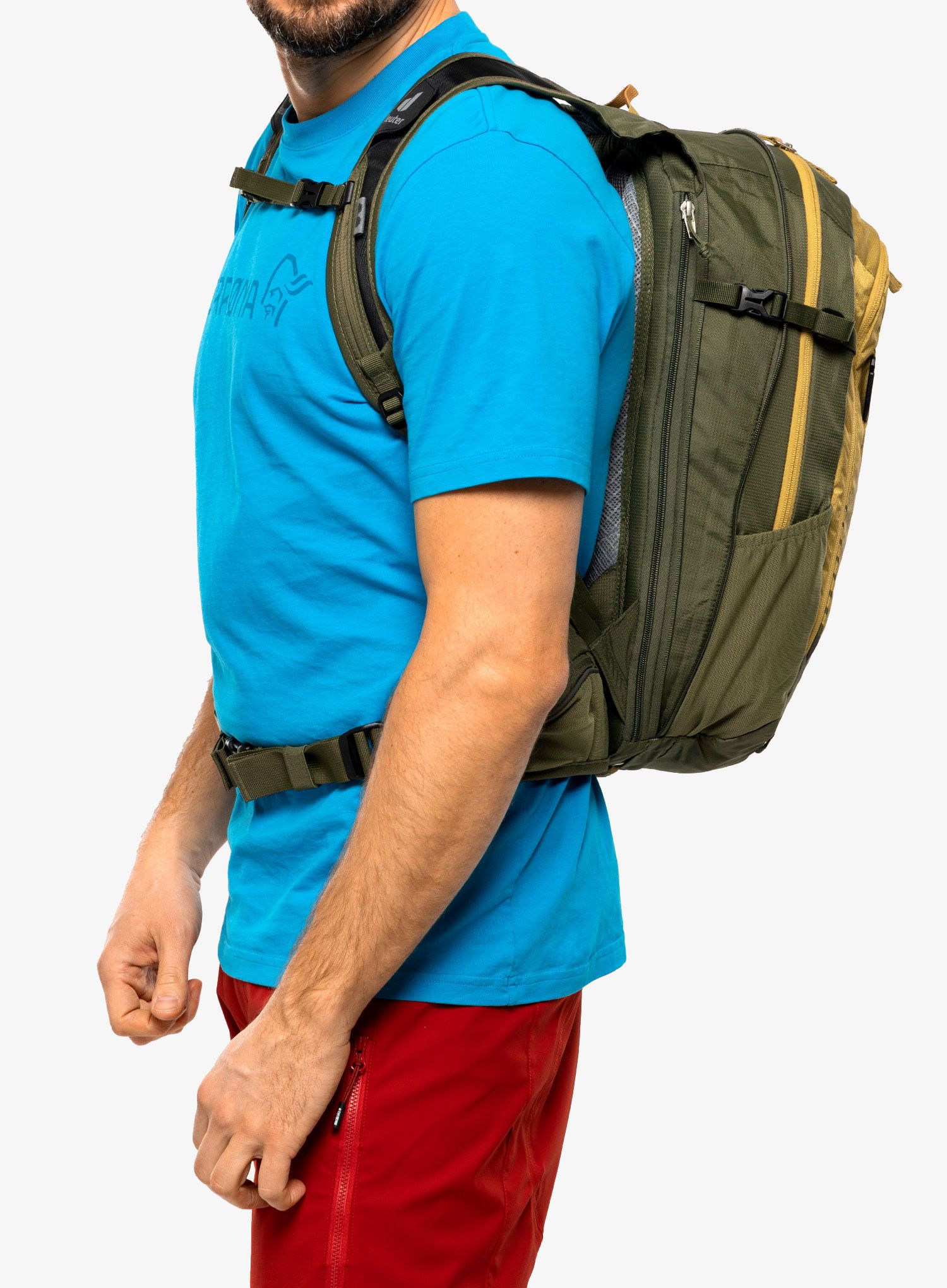Deuter Compact EXP 14 L Fahrradrucksack Grün 32061 Produktbild-Vorschau 3