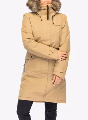 Thermojacke Damen Didriksons Erika Parka 3 - wood