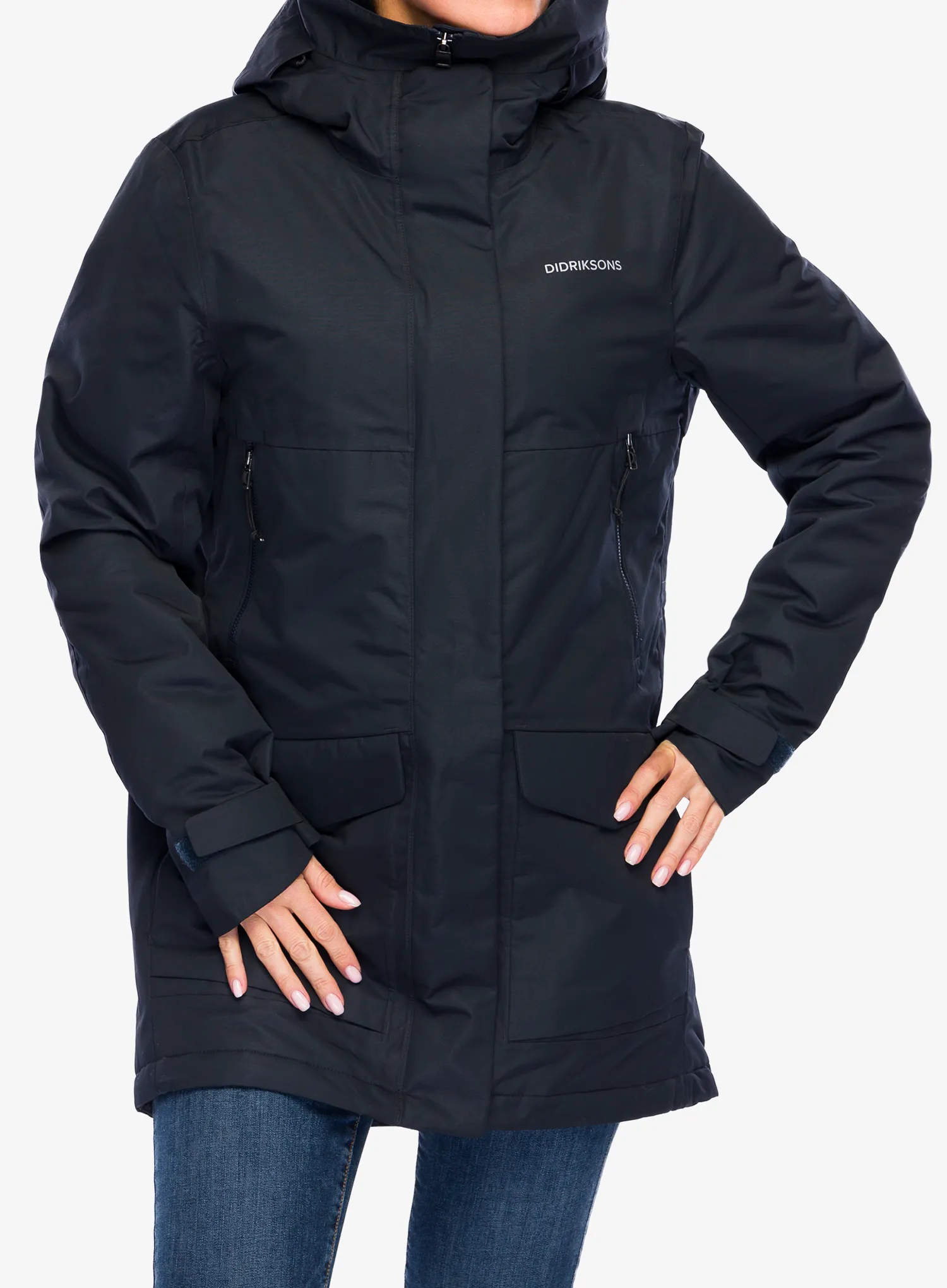Thermojacke Damen Didriksons Frida Parka 7 - dark night blue