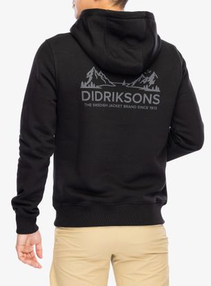 Hoodie Didriksons Ven Hoodie Lands - black
