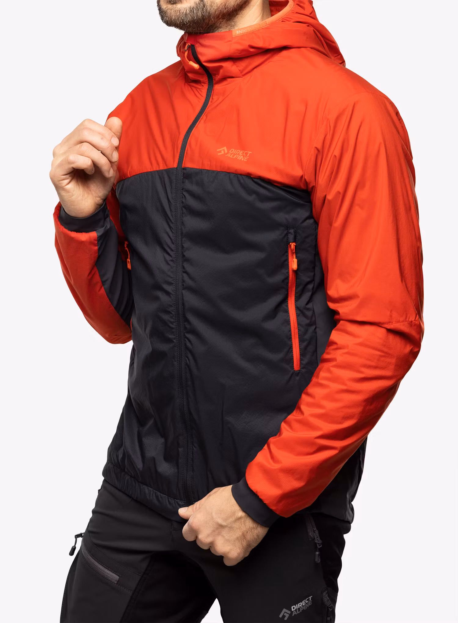 Thermojacke Direct Alpine Alpha Jacket - brick/anthracite
