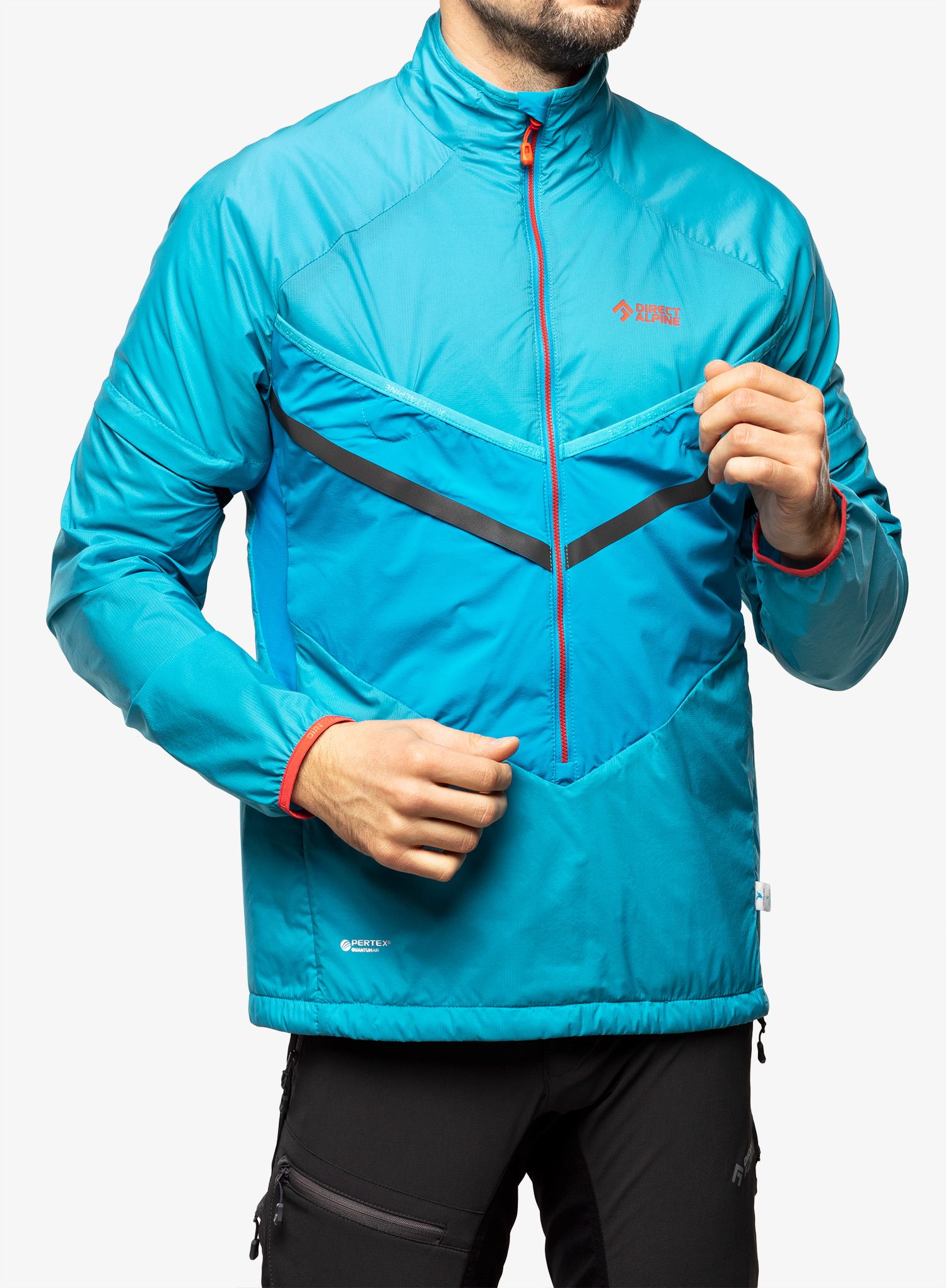 Thermojacke Direct Alpine Peak - ocean/brick