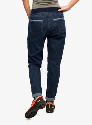 Wanderhose Damen Dynafit 24/7 Jeans - blueberry marine blue