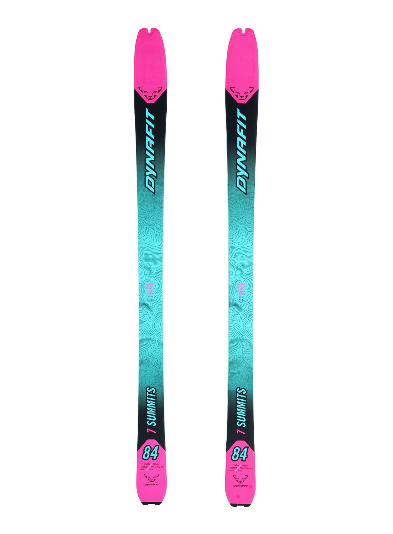 Tourenski Damen Dynafit Seven Summits Ski - flamingo/reef