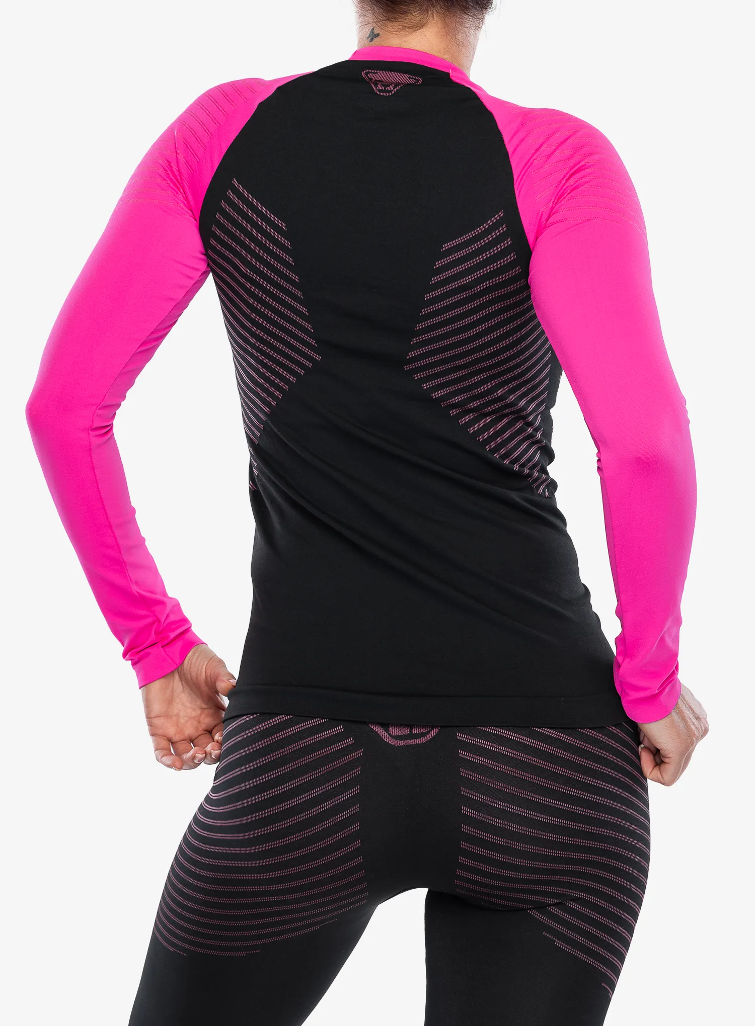 Pullover Damen Dynafit Speed Dryarn Longsleeve Tee - pink glo