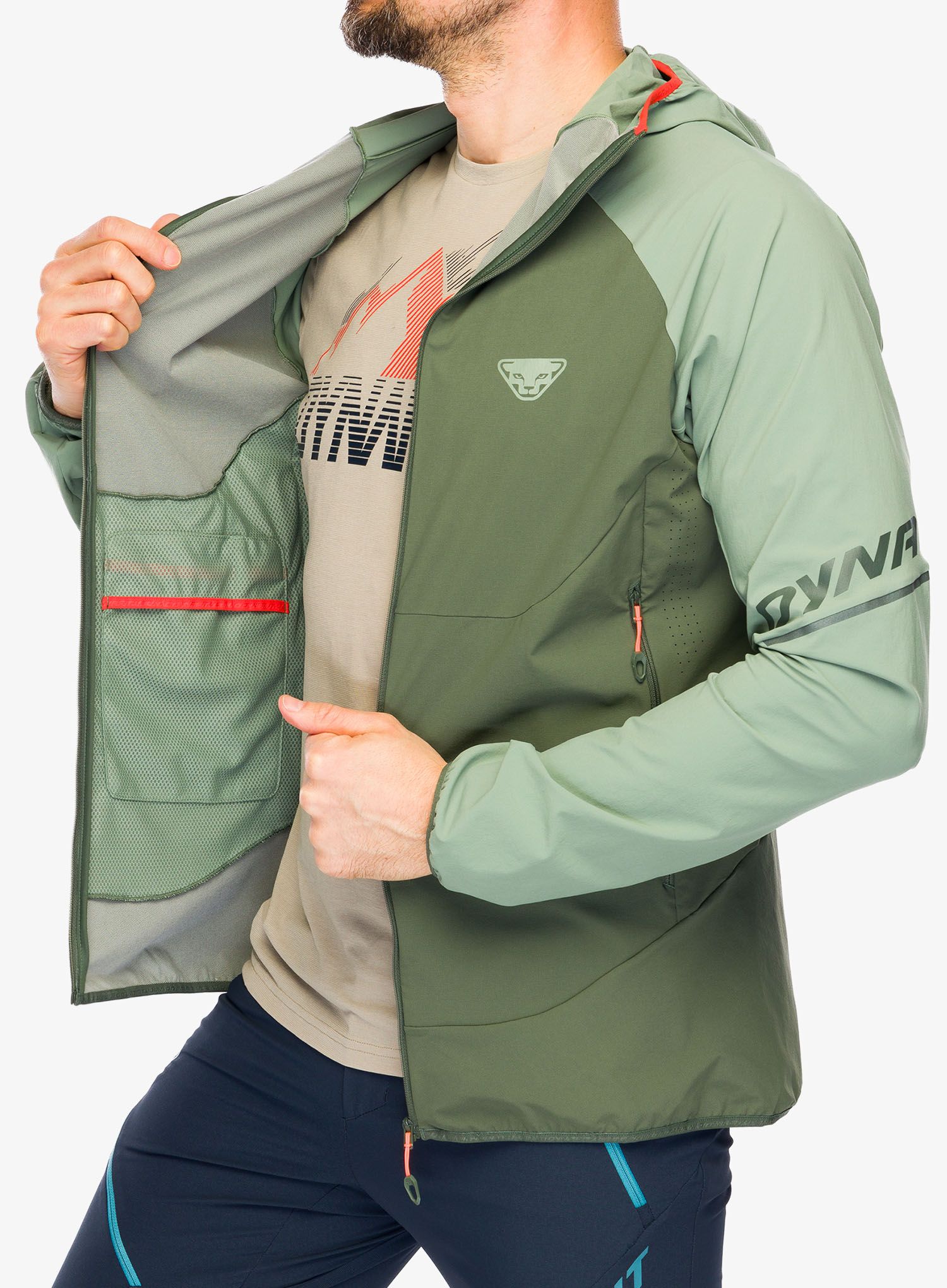 Softshelljacke Dynafit Transalper DST Jacket - sage