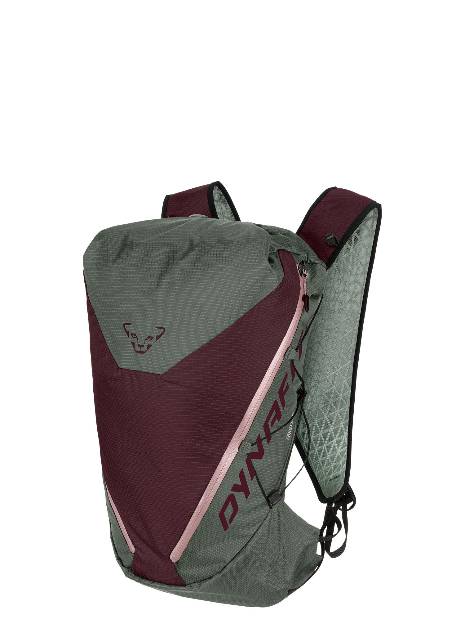 Laufrucksack Dynafit Traverse 22 Backpack - sage/burgundy