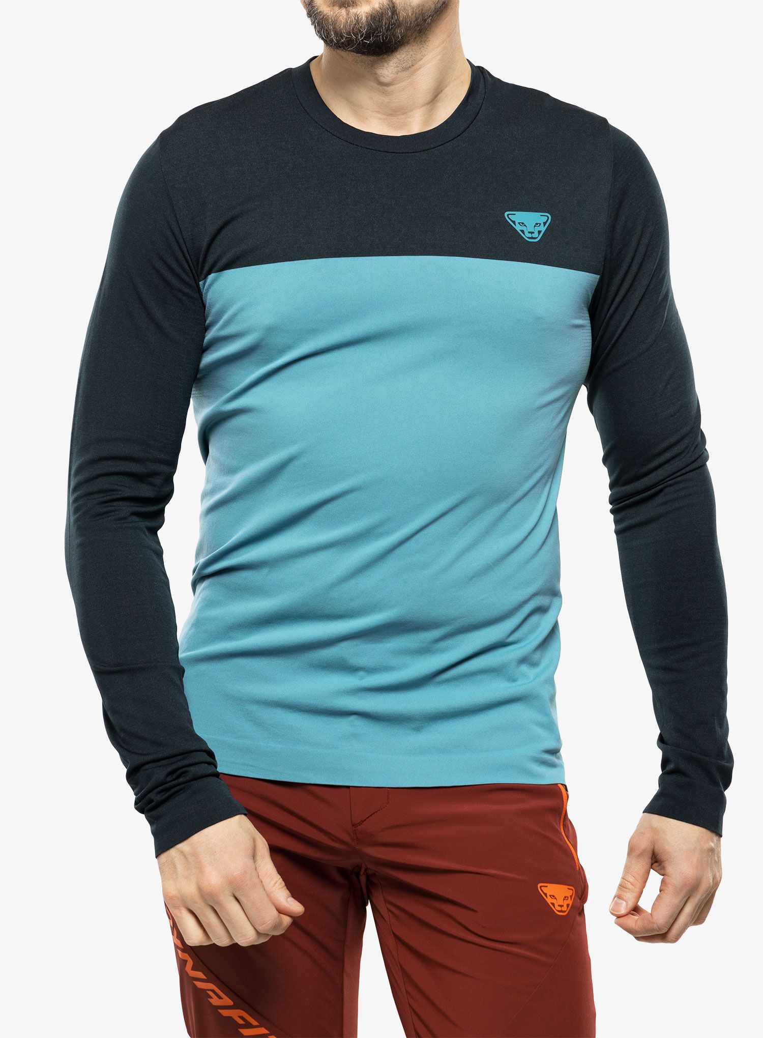 Langarmshirts Herren Dynafit Traverse S-Tech Longsleeve  - storm blue